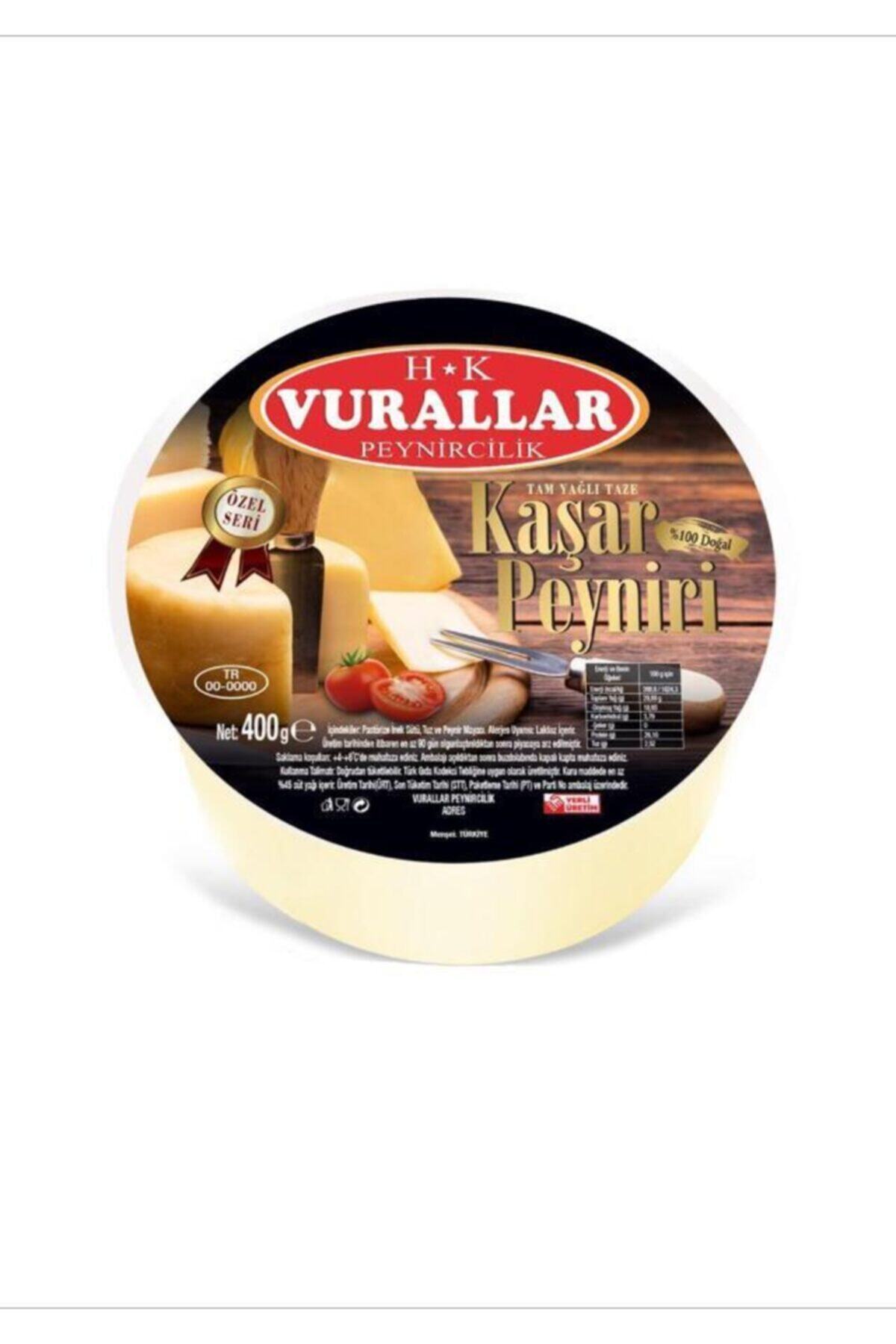 Vurallar Peynircilik Vurallar Taze Kaşar 400gr