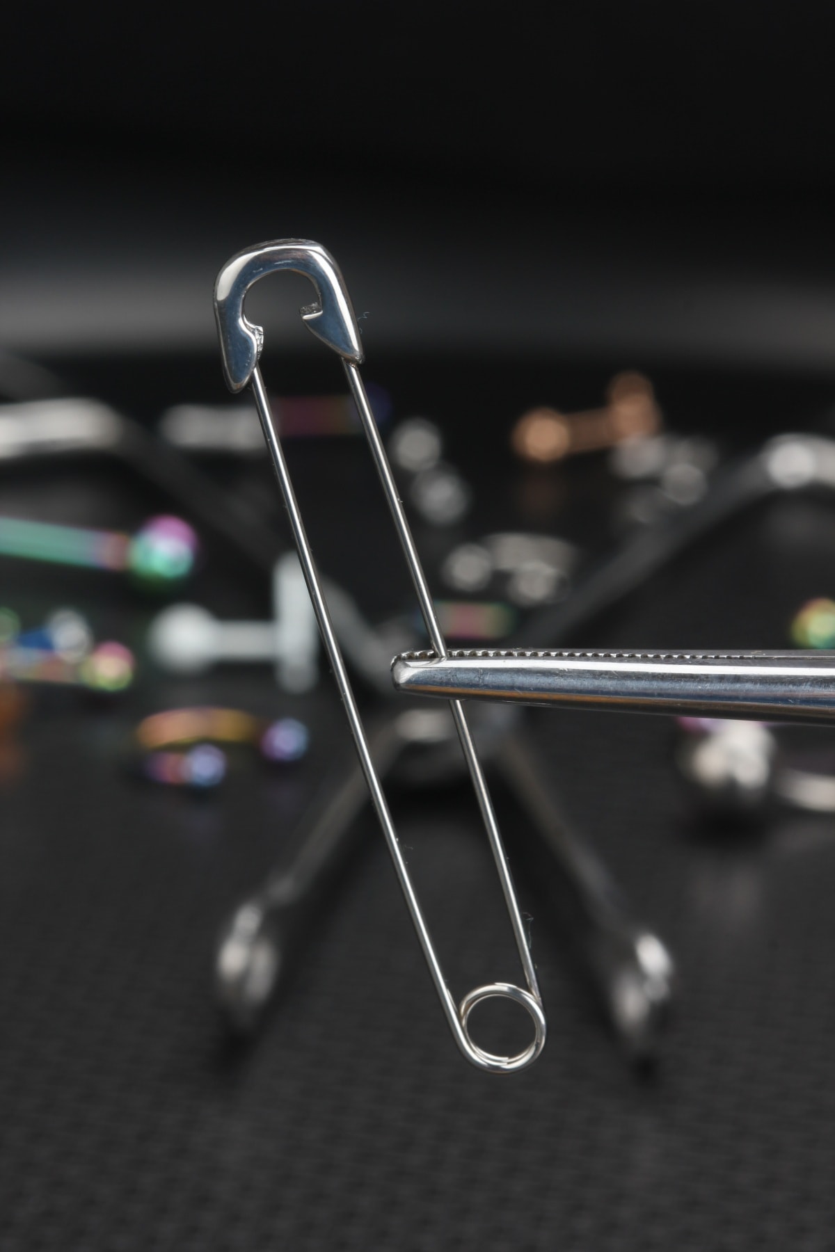 depozoom Cerrahi Çelik Çengel Köprü Piercing 40 Mm