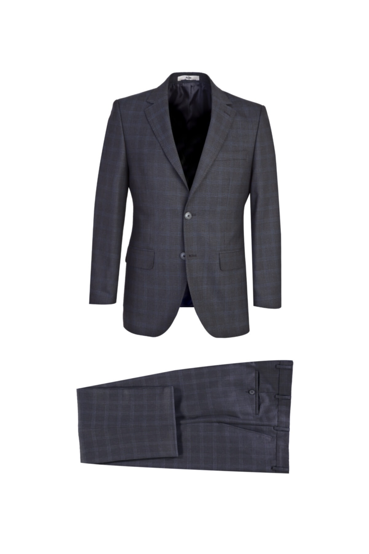 Kiğılı Yünlü Ekose Takım Elbise