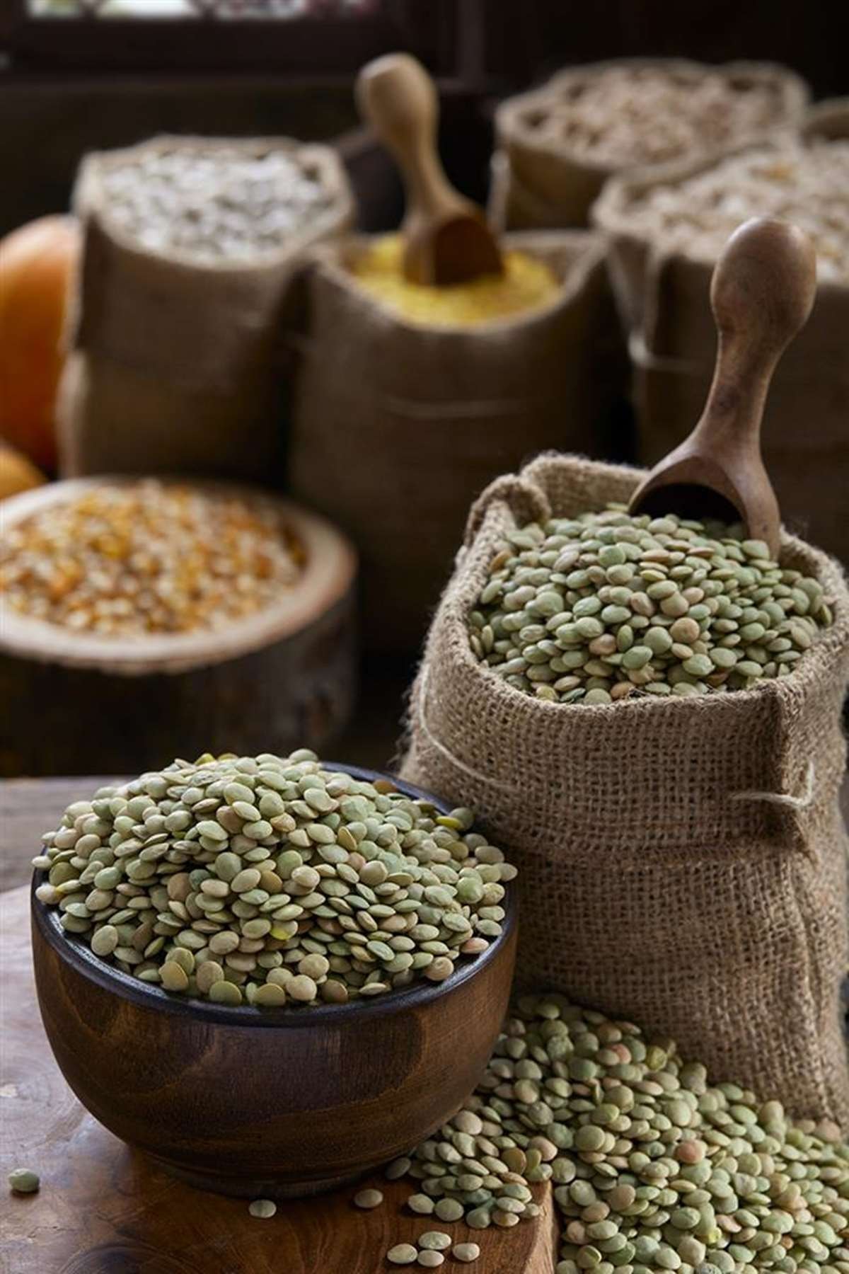 Antep Marketi Yeşil Mercimek (500 Gr)