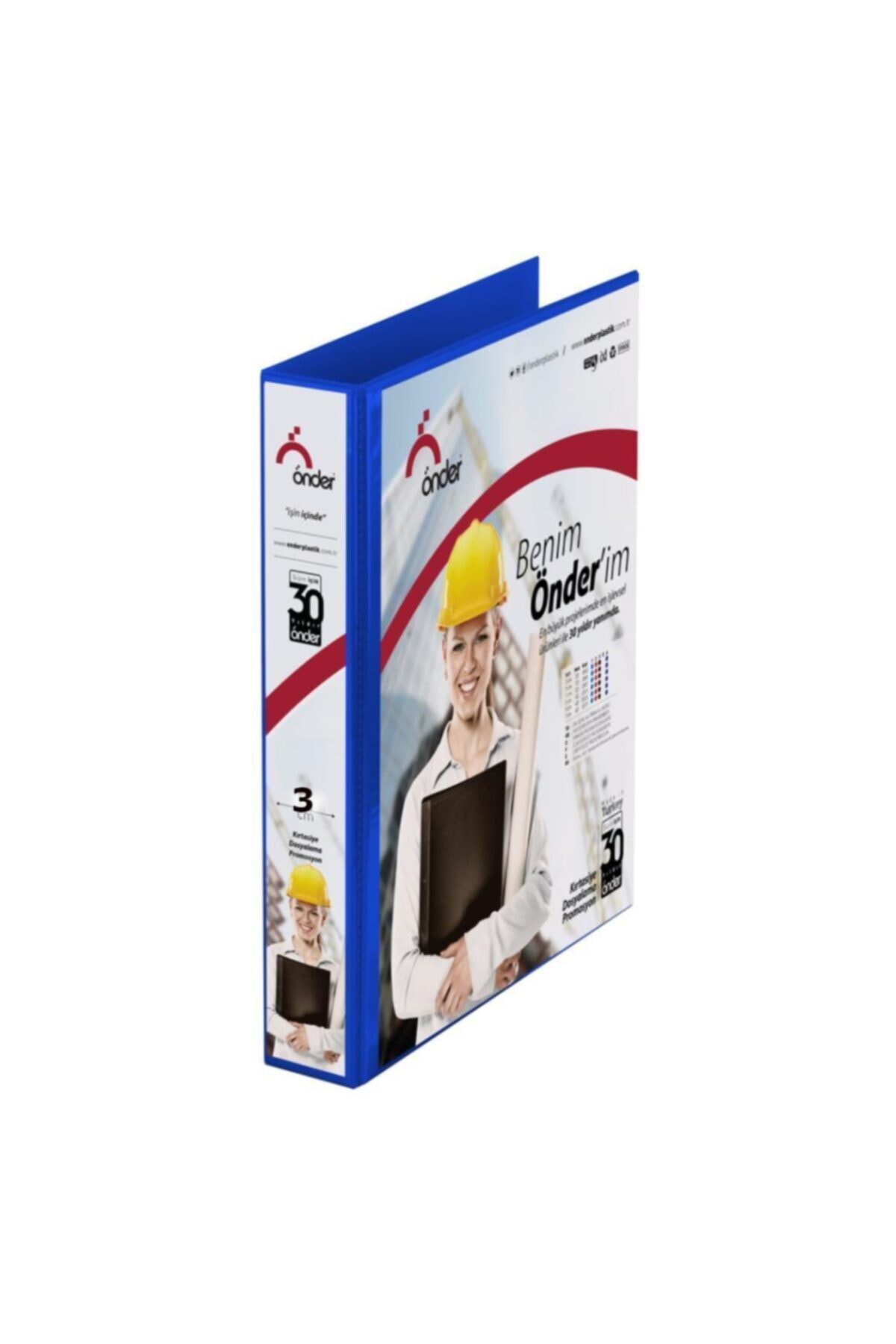 Önder A4 Pvc Halkalı Firma (sunum) Klasörü 3cm 4 Halka 2013