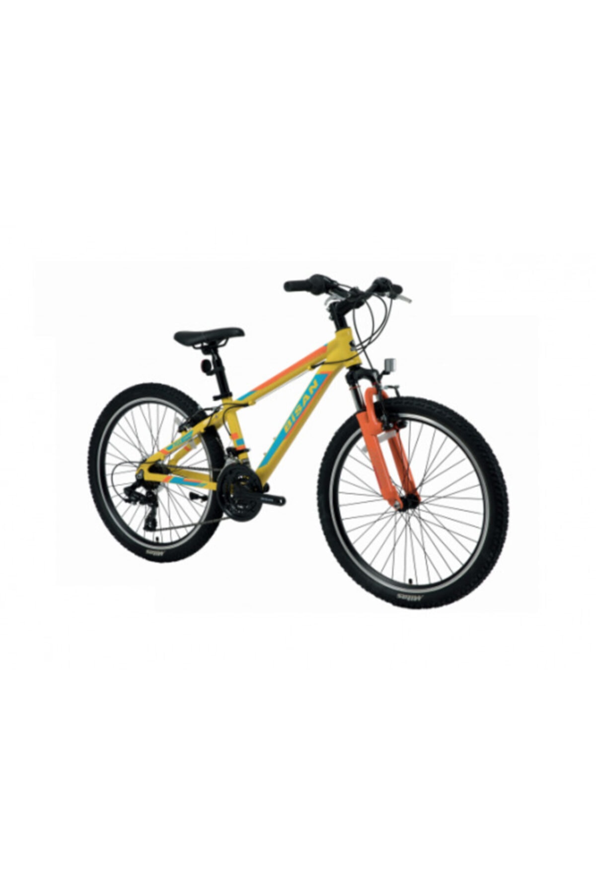 Bisan Kdx 2900 Çocuk Bisikleti 24 Jant (siyah-turuncu)
