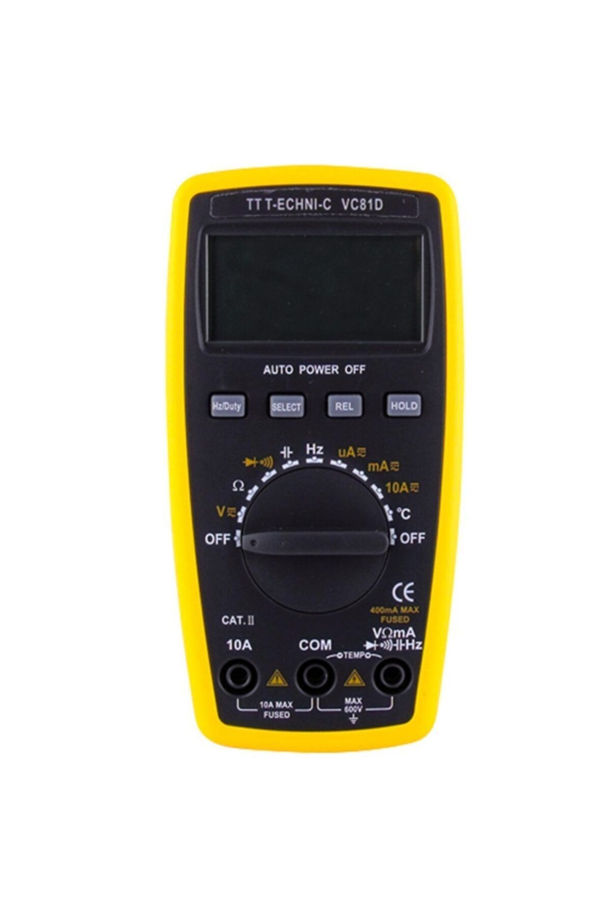 TT Technic Vc 81d Dijital Multimetre Ölçü Aleti