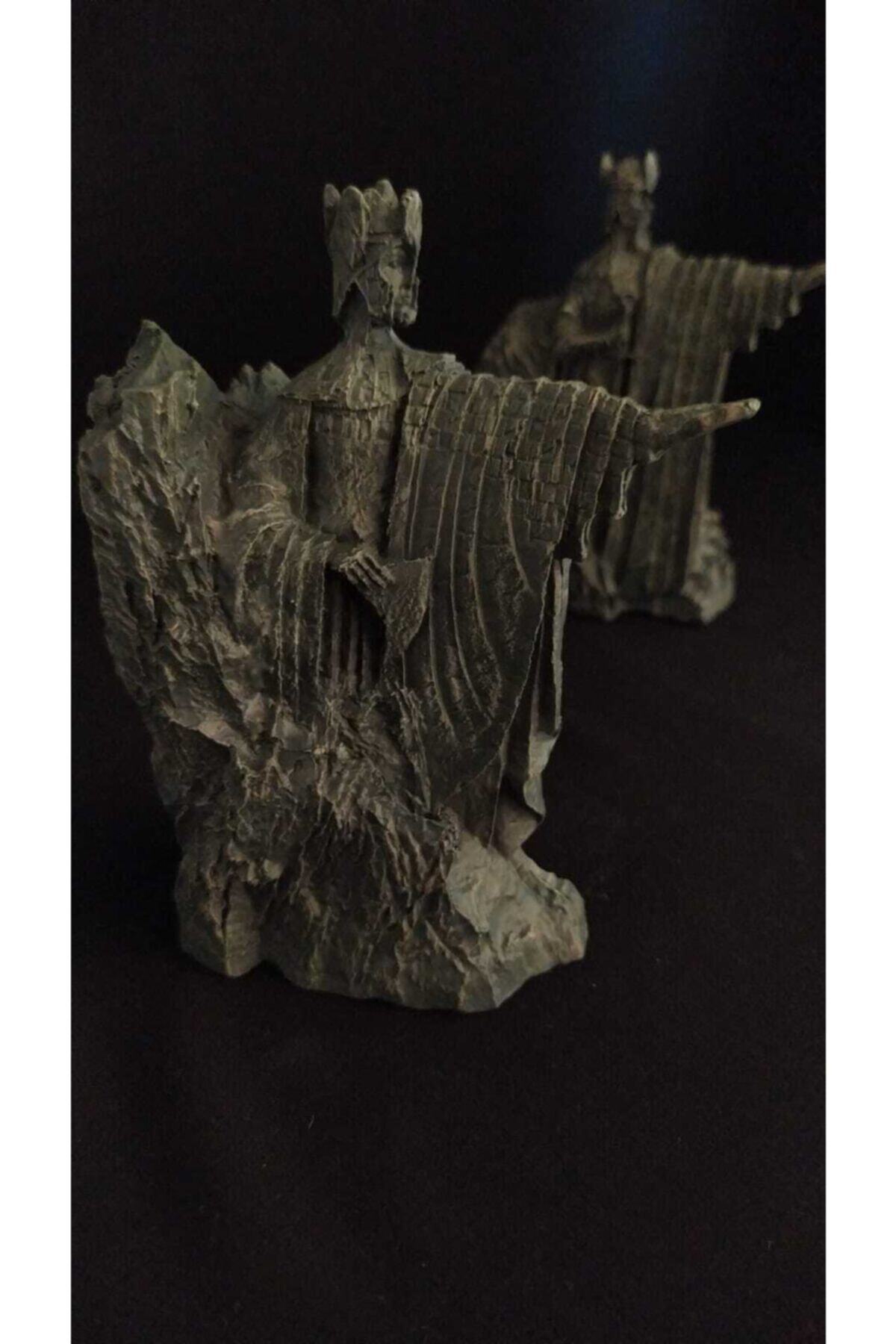 Kingdom of 3D Yüzüklerin Efendisi/lord Of The Rings Argonath Heykelleri Kitap Tutucu