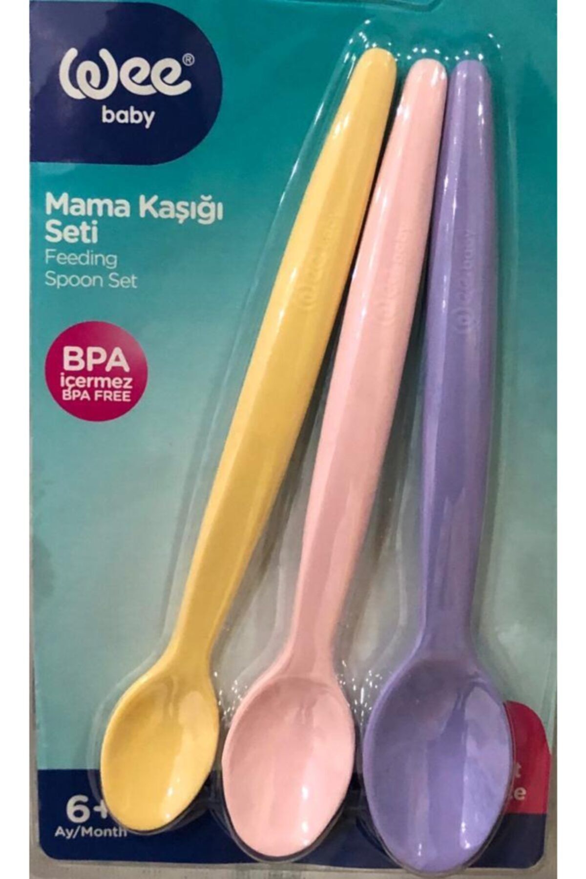 Wee Baby 3 'lü Set Mama Kaşığı