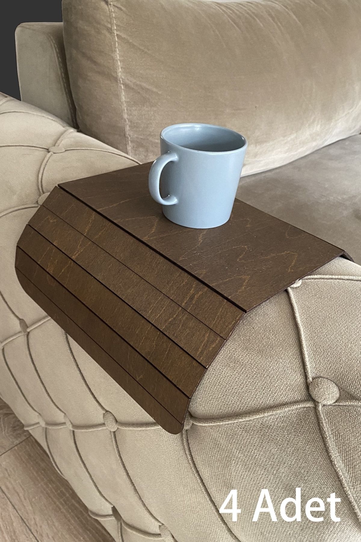 microwood koyu kahve koltuk tepsisi 4 adet yan sehpa hus agaci 29x43cm ortasabit 16 5 cm amerikan servisi fiyati yorumlari trendyol