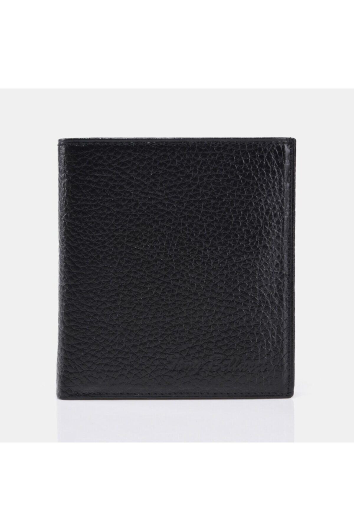Hotiç Hakiki Deri Siyah Erkek Cüzdan