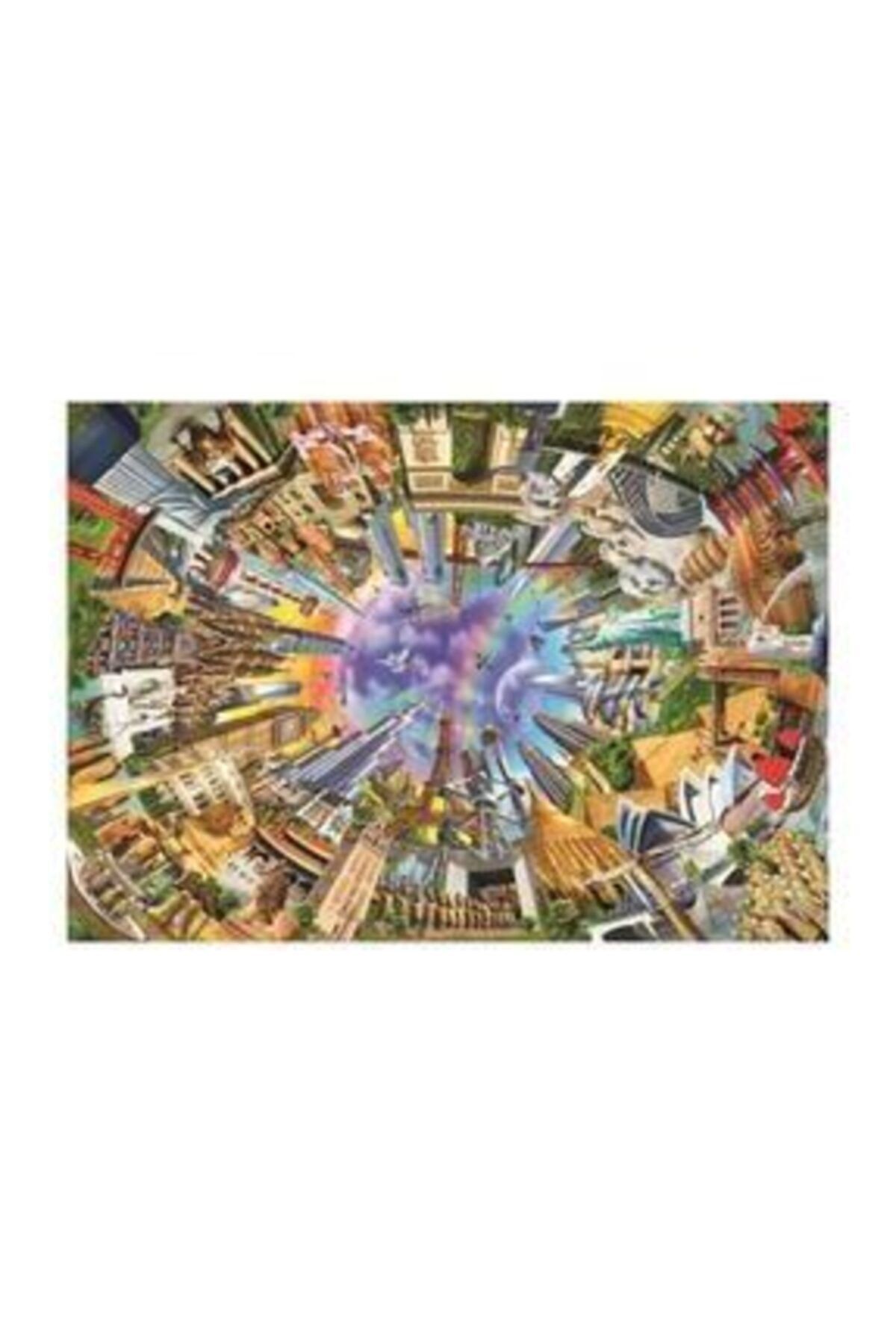 Şeker Adası Dünya Anıtları 3000 Parça Puzzle Ant4916
