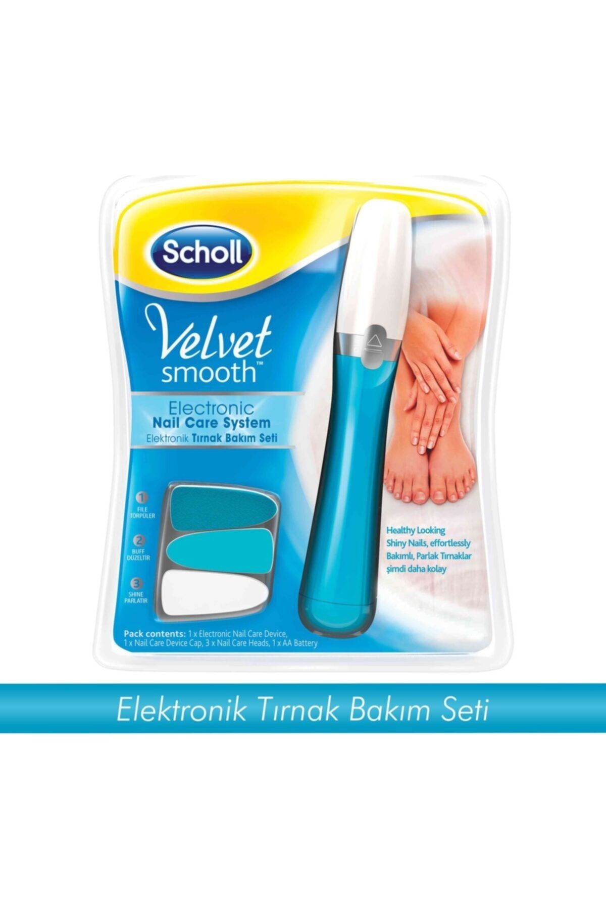Scholl Velvet Smooth Tırnak Bakım Seti
