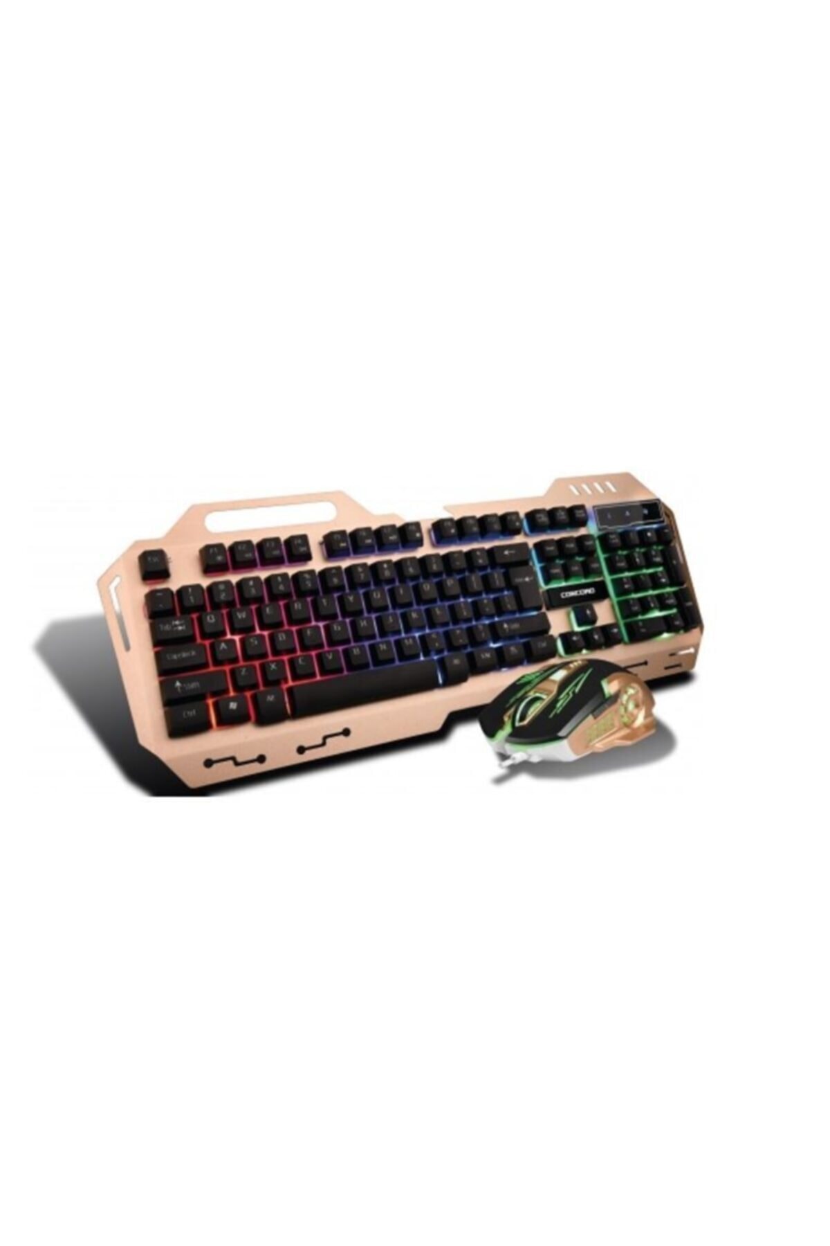 Concord C-58 Led Gaming Kablolu Q Klavye Mouse Set