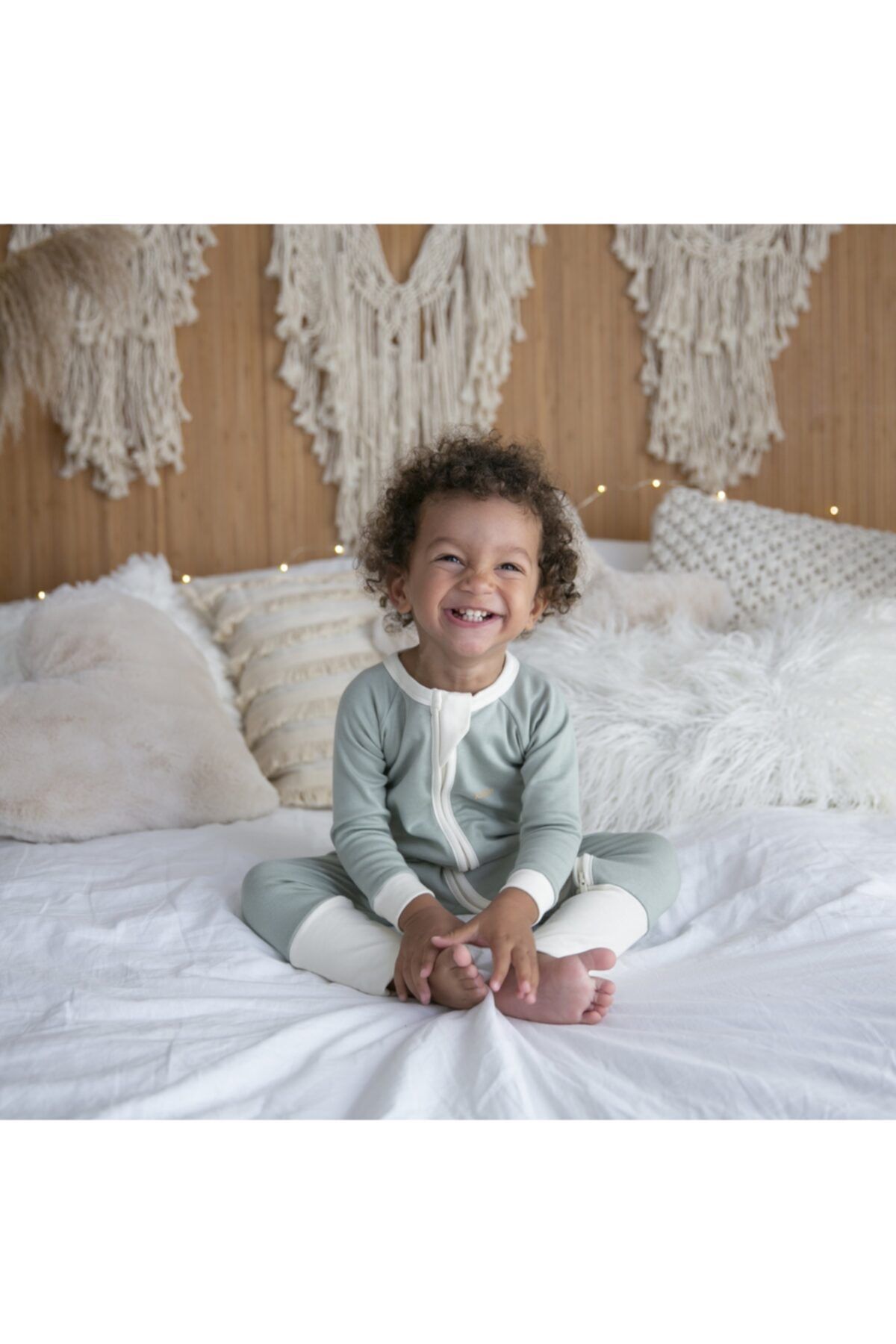 KidZee Z-suit Pure Sage Patikli 1.0 Tog Uzun Uyku Tulumu