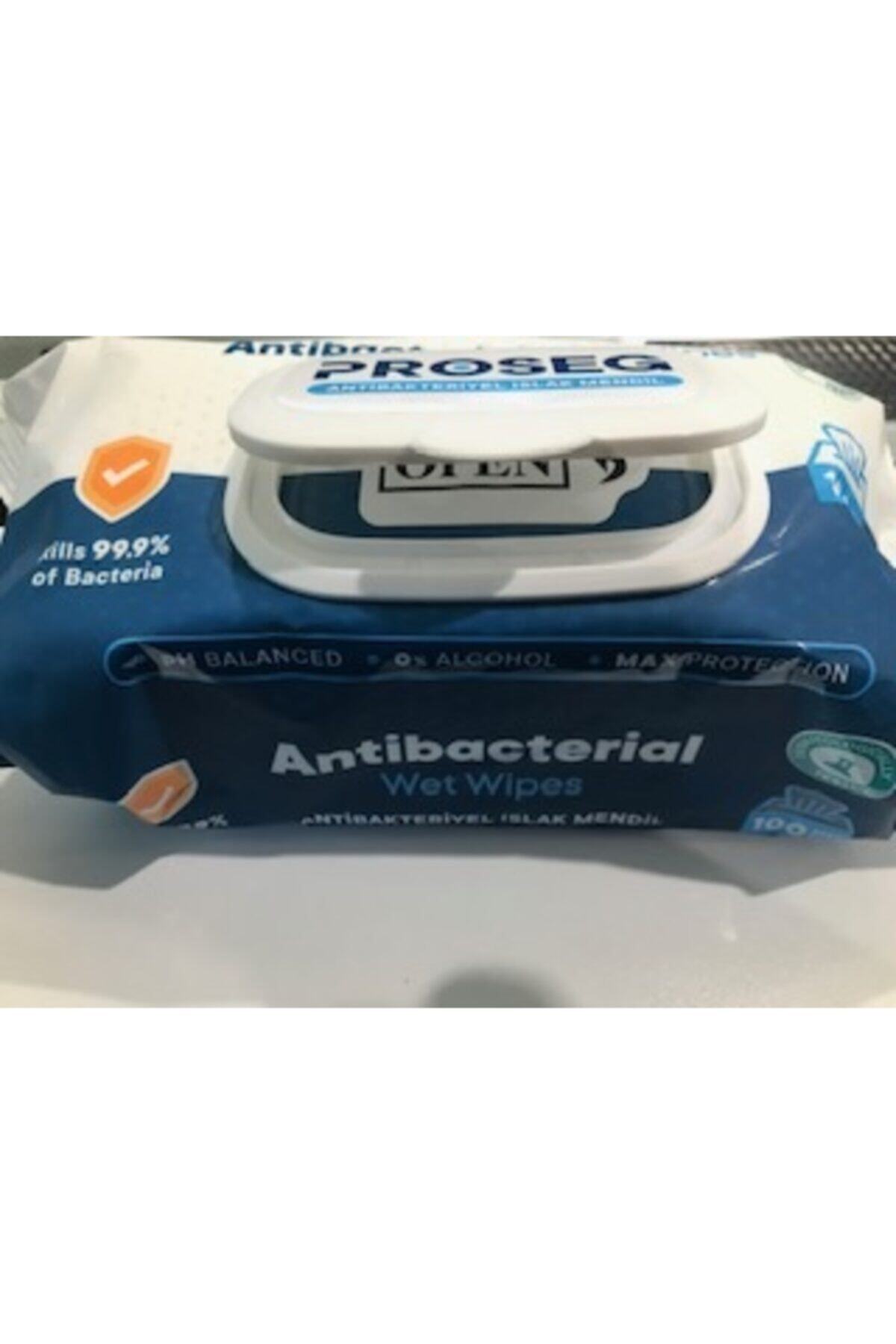 Proseg 100lü Antibakteriyel Islak Mendil