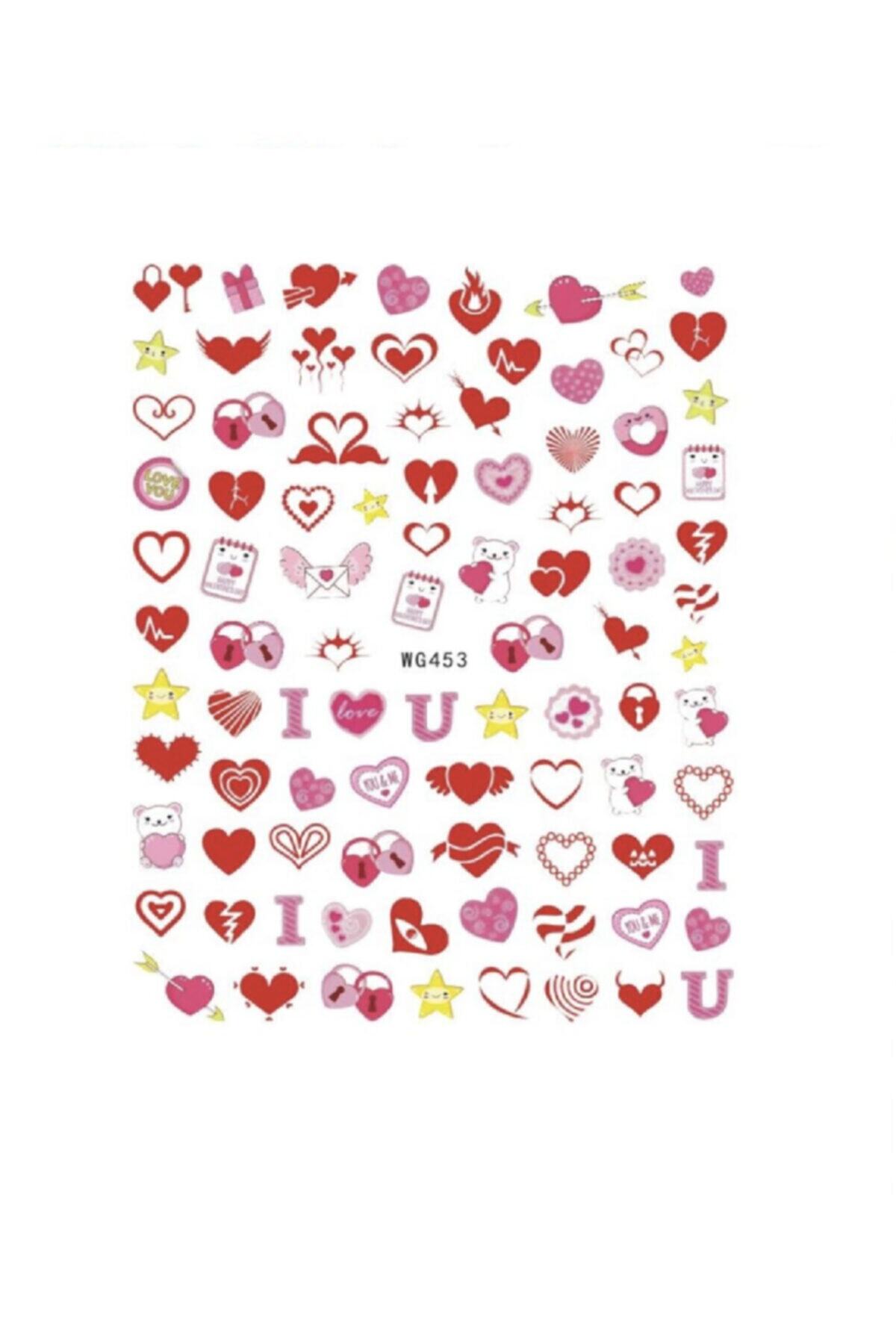 Venalisa Tırnak Sticker Nail Art Süsleme Etiket Wg453