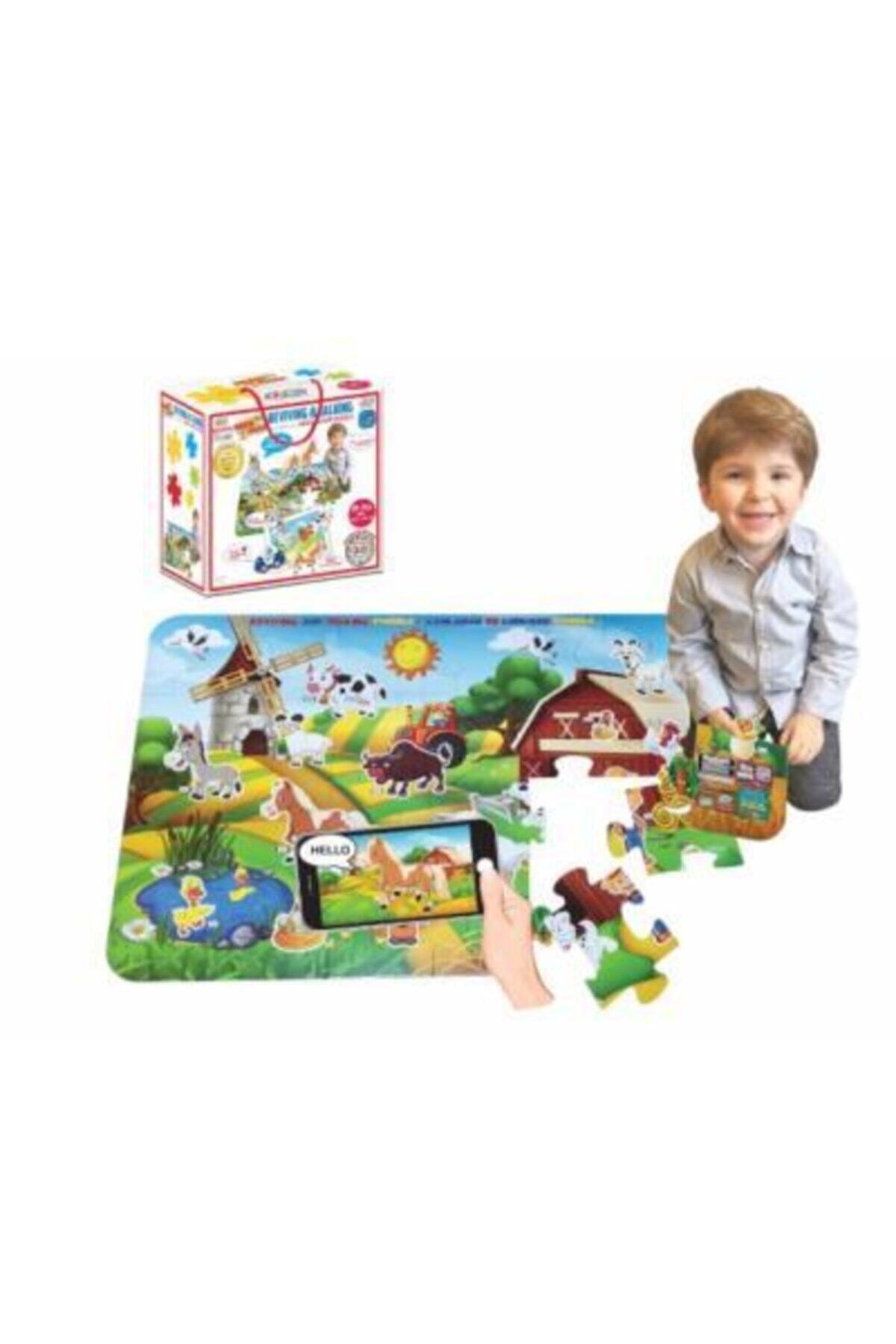 Akar Oyuncak Mega Xxl Canlanan Ve Konuşan Çiftlik Puzzle 61 Cm X 91,5 Cm 24 Parça