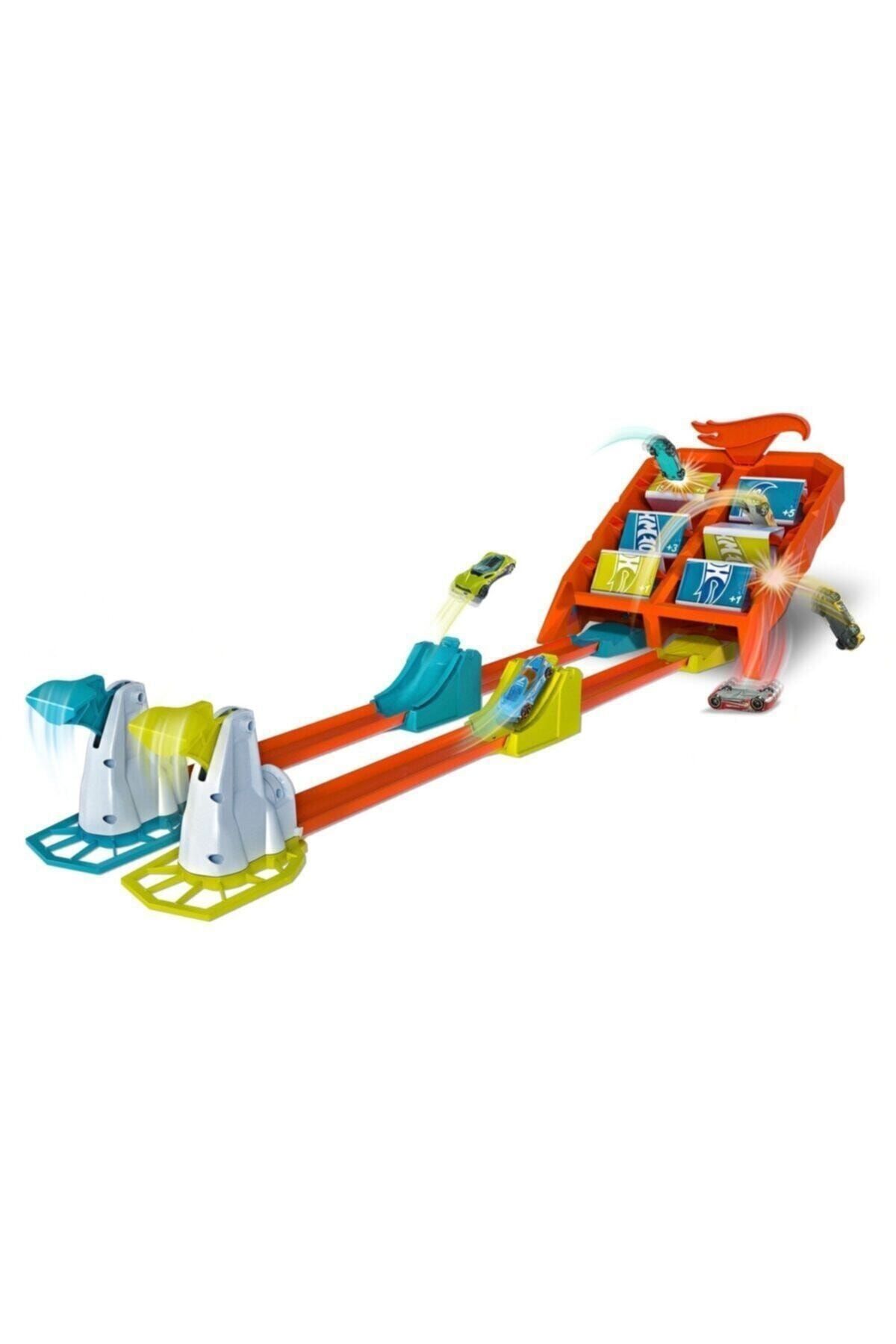 Hotwhells Hot Wheels Yüksek Skor Atlayışı Yarış Seti Orjinal D:4