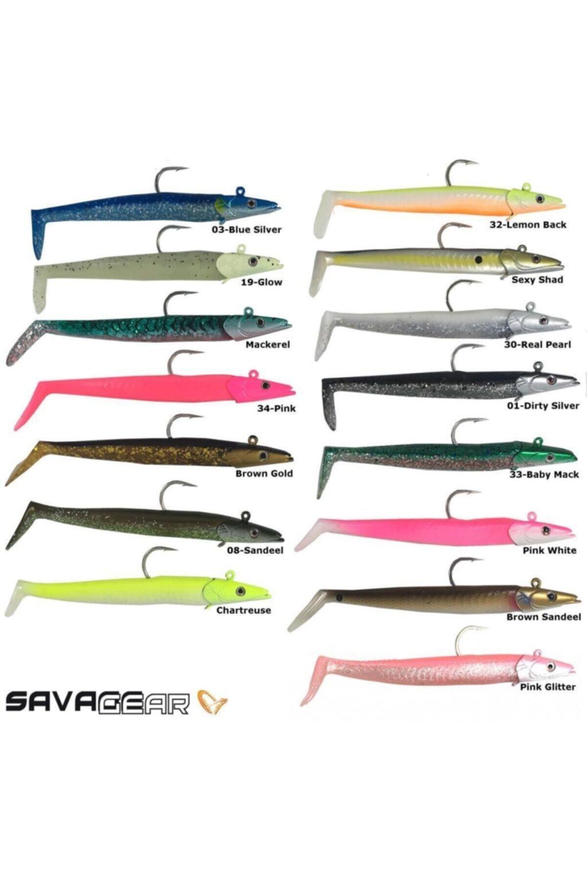 Savage Gear Savagear Sandeel Silikon 12.5cm 23gr