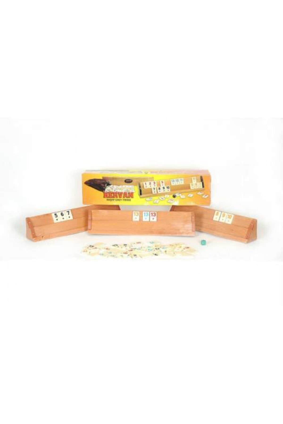 Kervan Ahşap Kaliteli Ağaç Okey Takımı