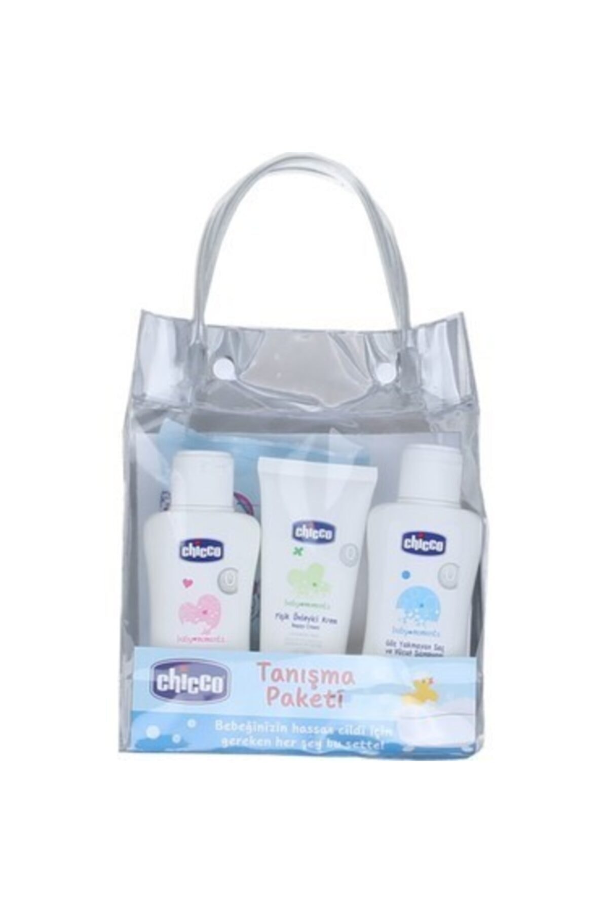 Chicco Şeffaf Çantalı Tanışma Seti 5 Parça