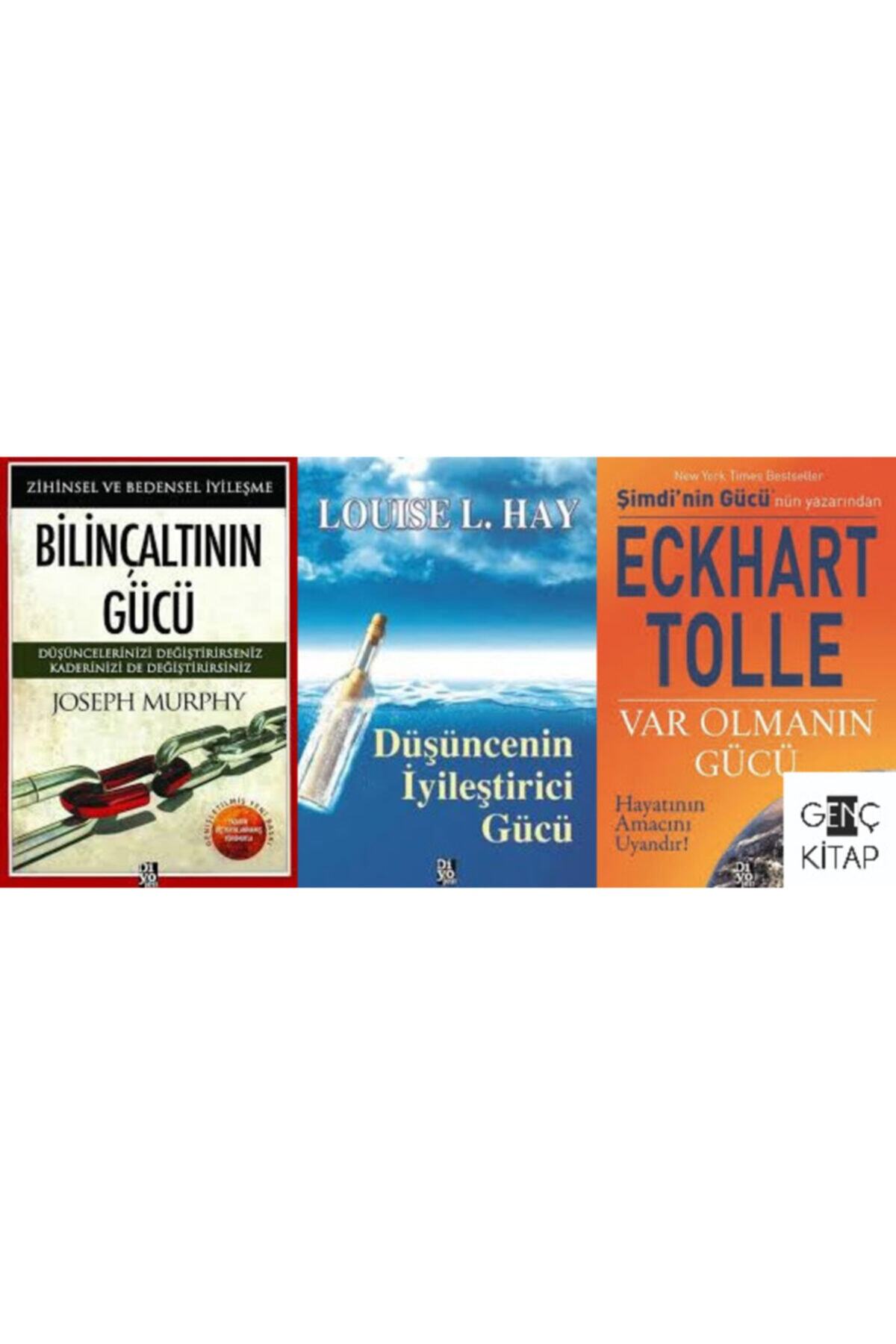 Diyojen Yayıncılık Var Olmanın Gücü - Düşüncenin Iyileştirici Gücü - Bilinçaltının Gücü 3 Kitap Set Tolle-murphy-hay