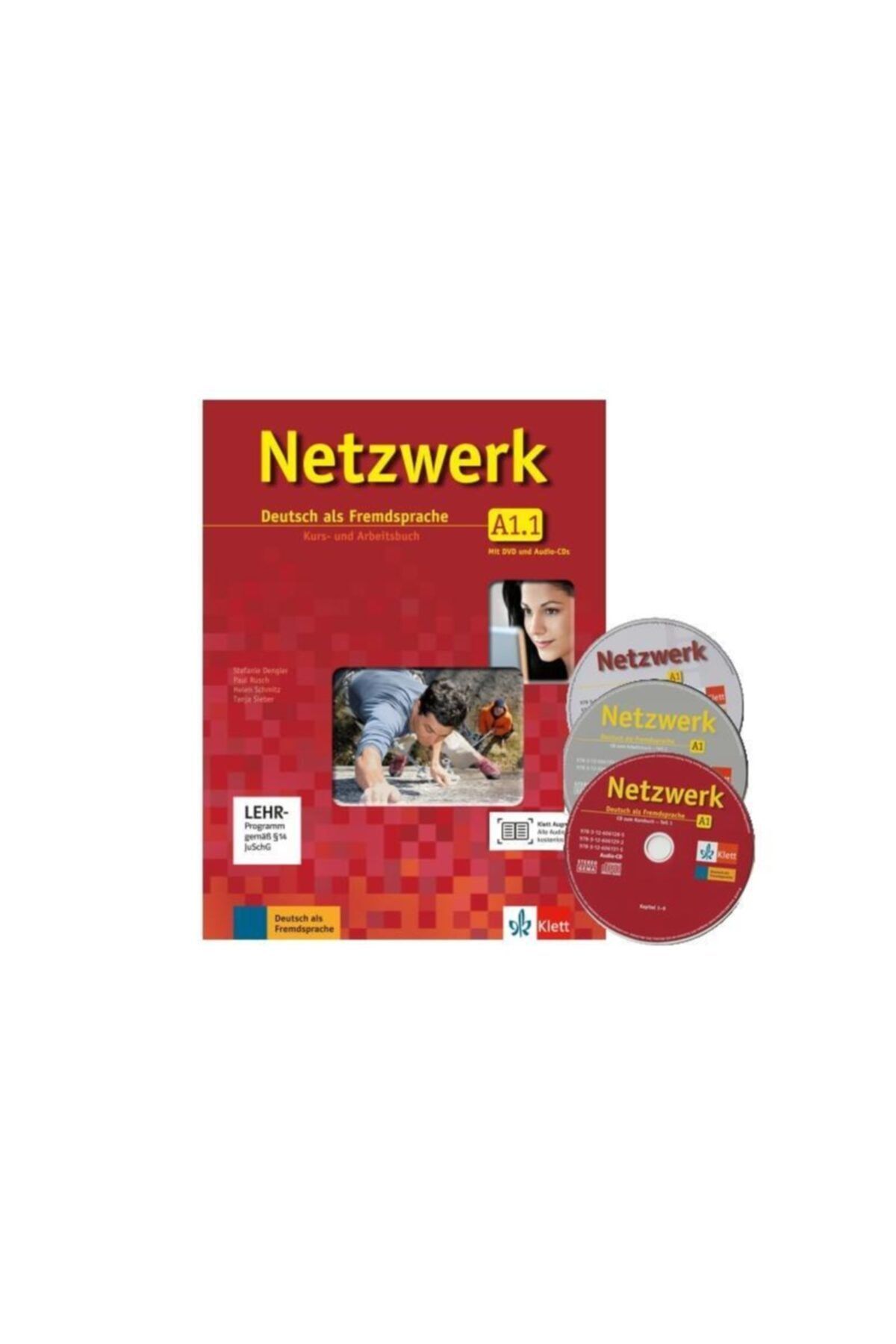 Klett Ernst /Schulbuch Netzwerk A1.1 (kursbuch+arbeitsbuch+dvd+audio Cd)