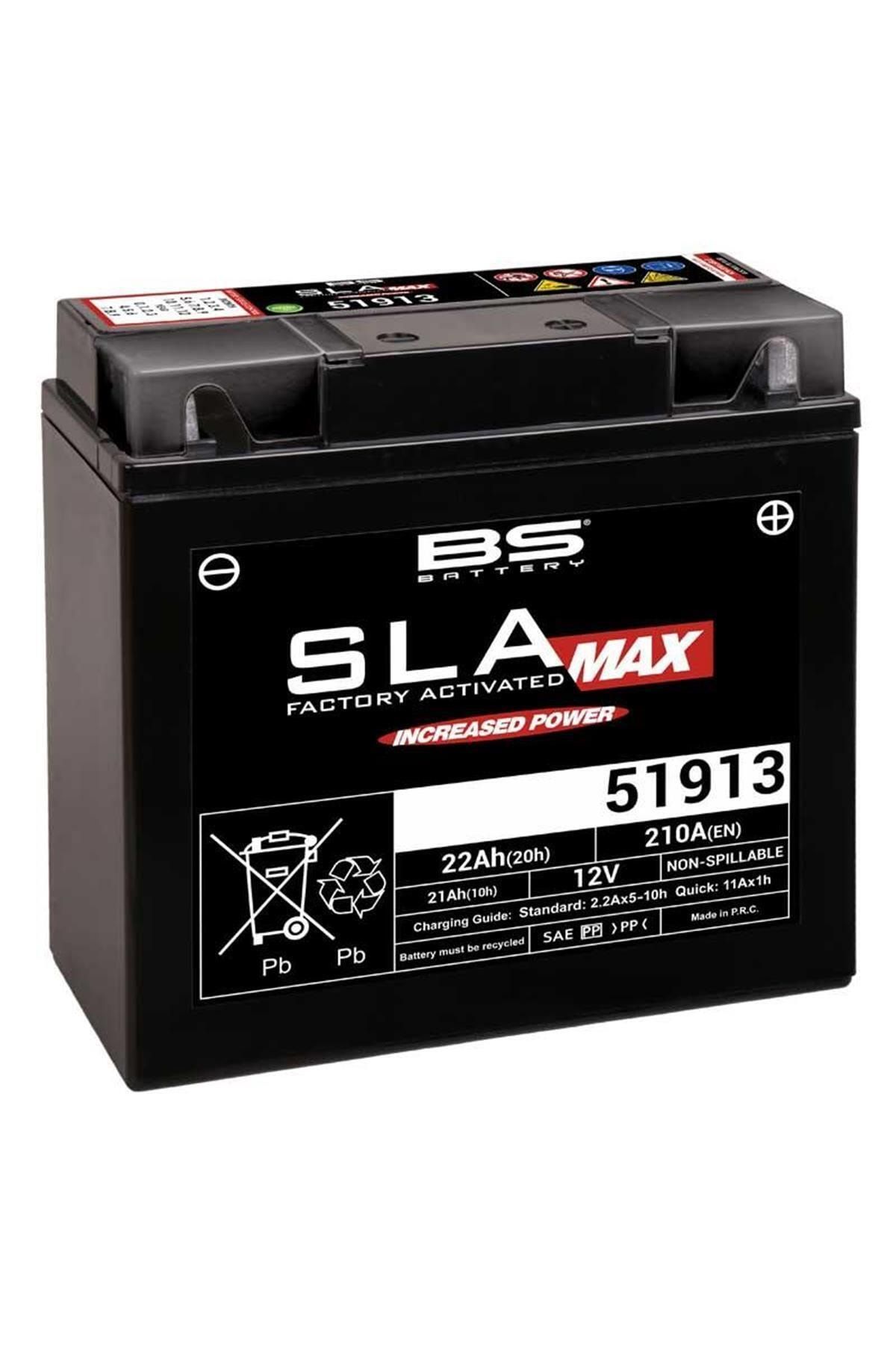 BS Battery Motosiklet Aküsü 51913 Sla Max