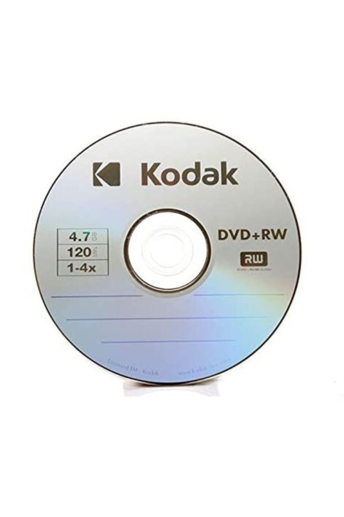 Kodak Dvd+rw 1'li 1-4x 4.7 Gb 120 Mın. Kutulu Dvd+rw