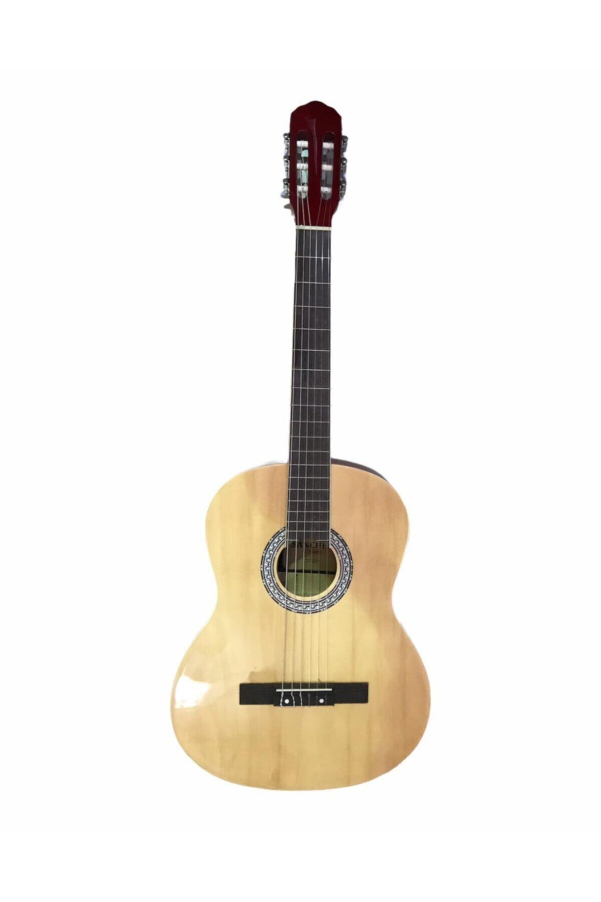 Sanchez 4/4 Sap Ayarlı Klasik Gitar (gitar-kılıf-pena) - Natural