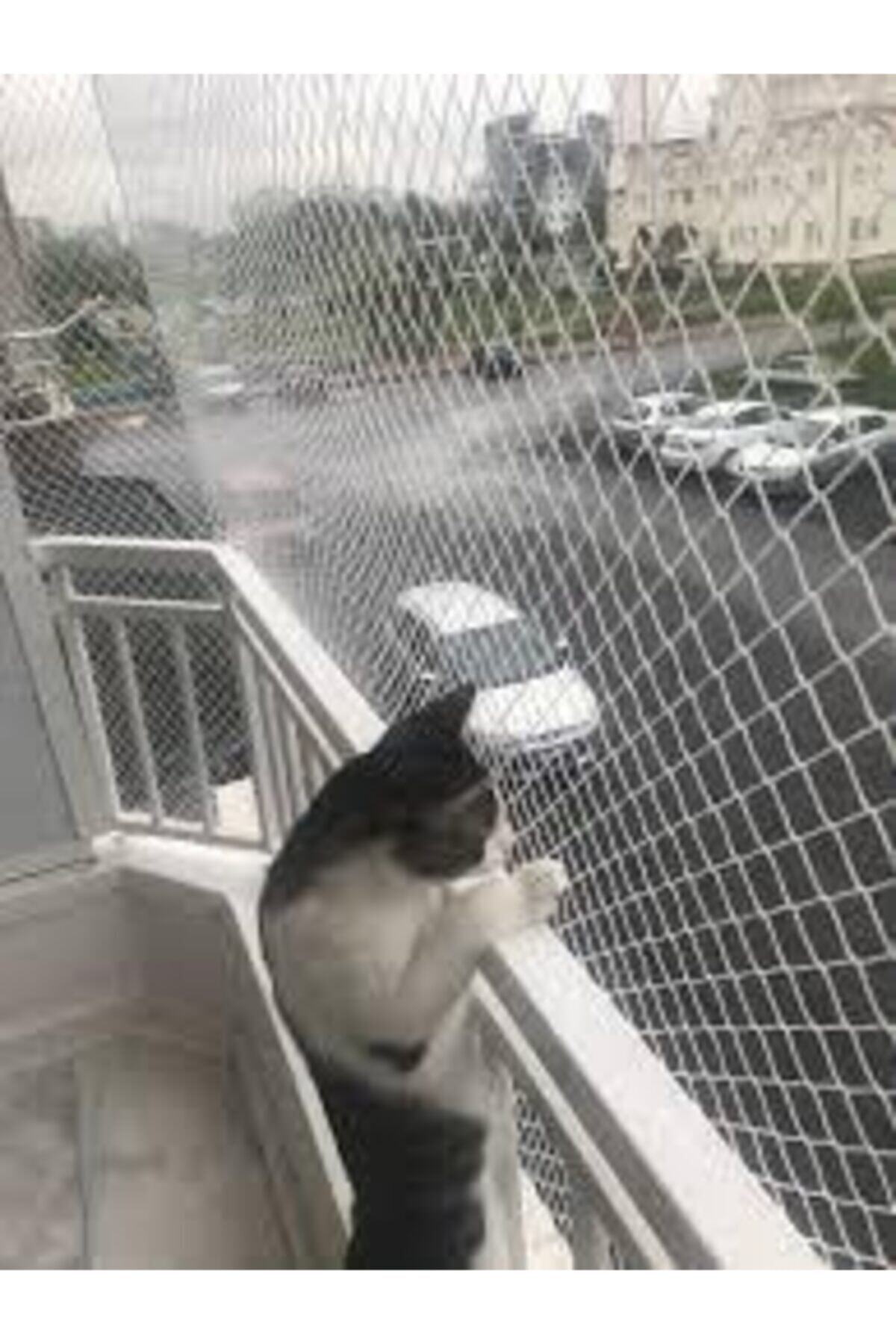 ÜNALLARTARIM 2,50 X 9 Metre Kedi Filesi Kedi Koruma Filesi Balkon Filesi Balkon Güvenlik Ağı Kedi Koruma Ağı File