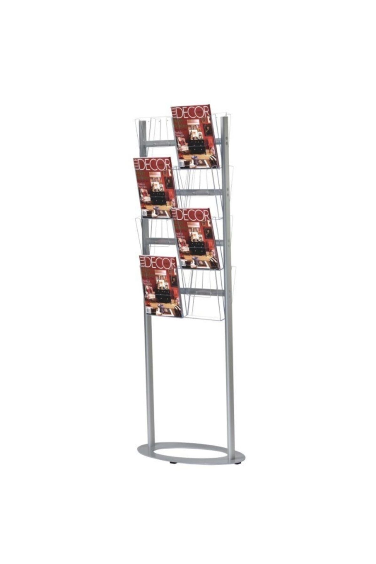 DENGE Multi Broşür Set 2 Kolon – Ayaklı Broşürlük & Broşür Standı