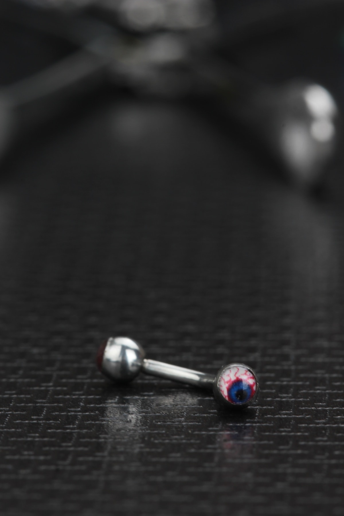 depozoom Cerrahi Çelik Göz Kaş Piercing 10 Mm
