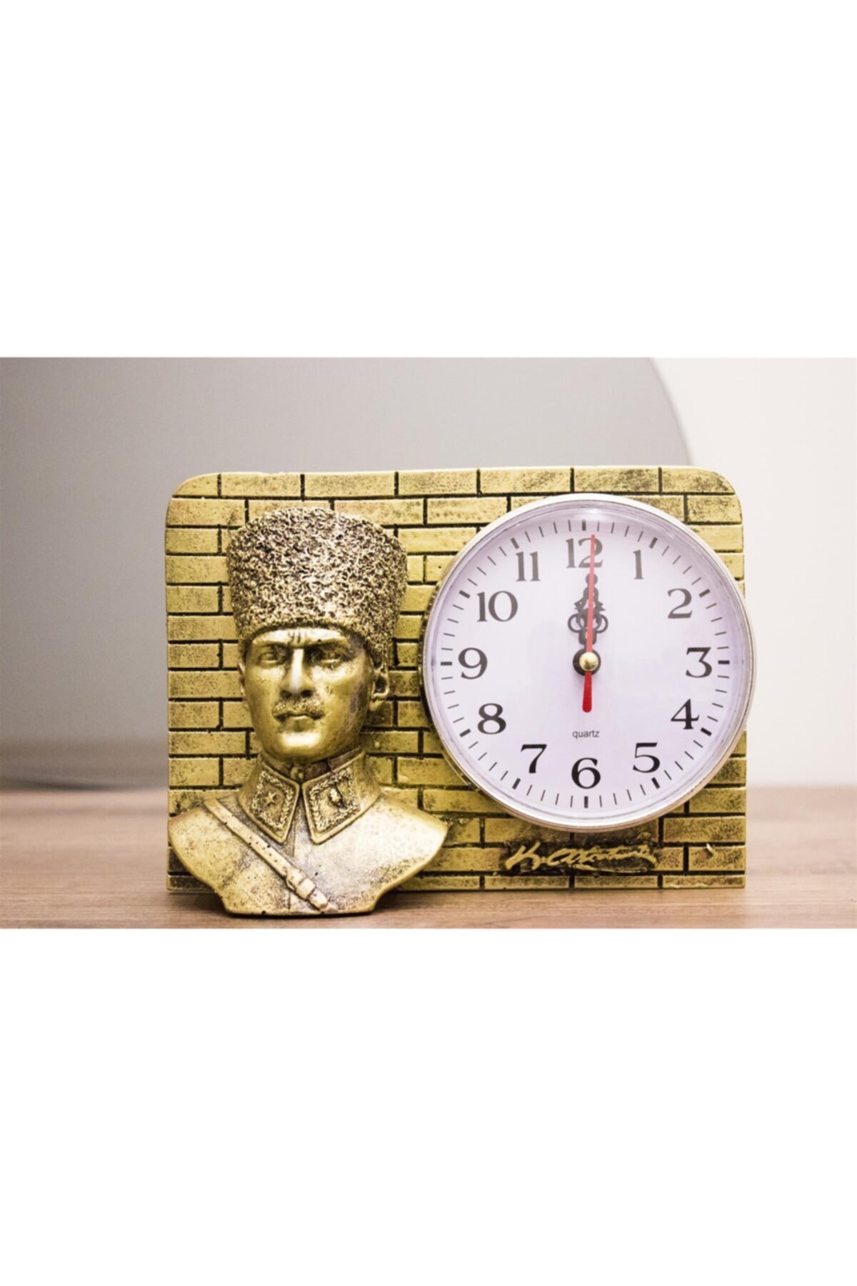 Antioch Art&Design Atatürk Masa Saati Ofis Saati Ev Dekor Hediyelik Eşya