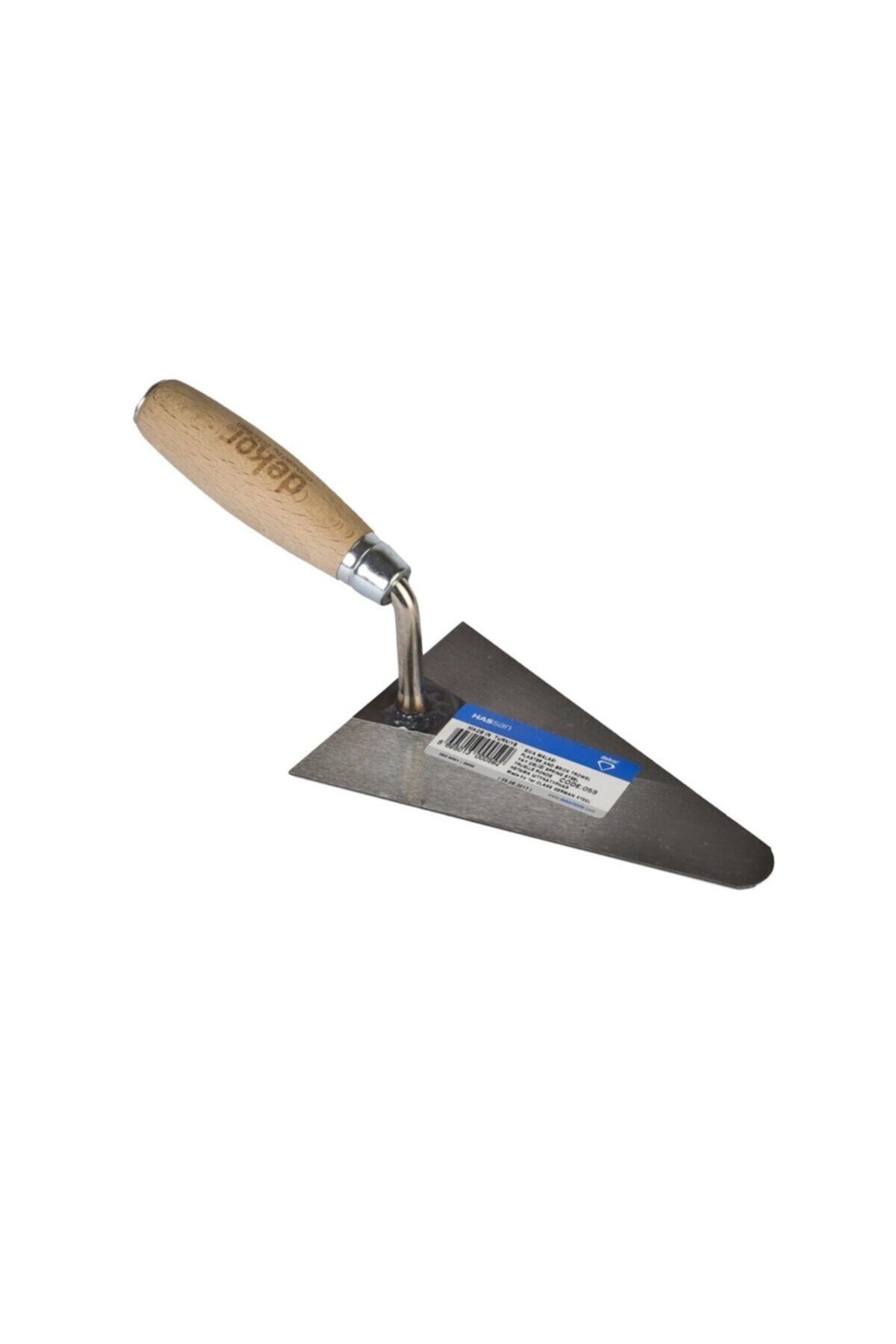 Dekor Ahşap Saplı Sıva Malası 22 Cm