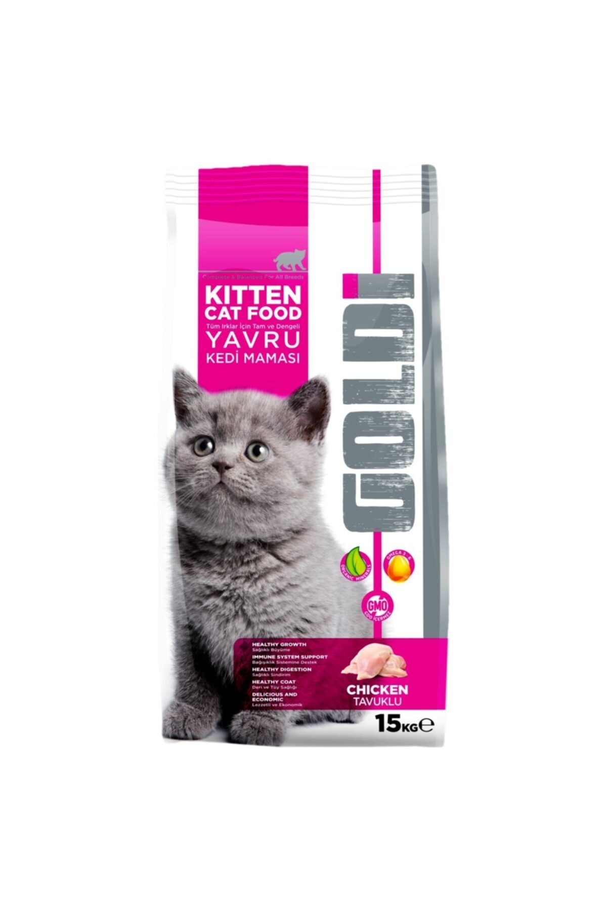 GOLDİ Kitten Tavuklu Yavru Kedi Maması 15 Kg