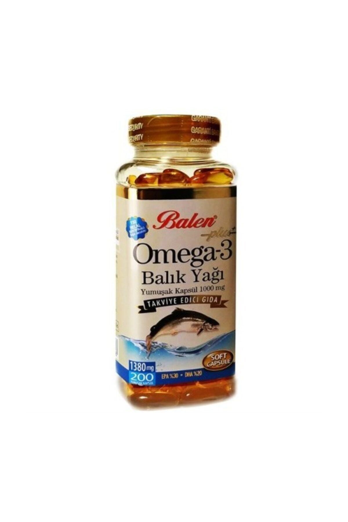 Balen Omega 3 Balık Yağı 1380 mg 200 Kapsül