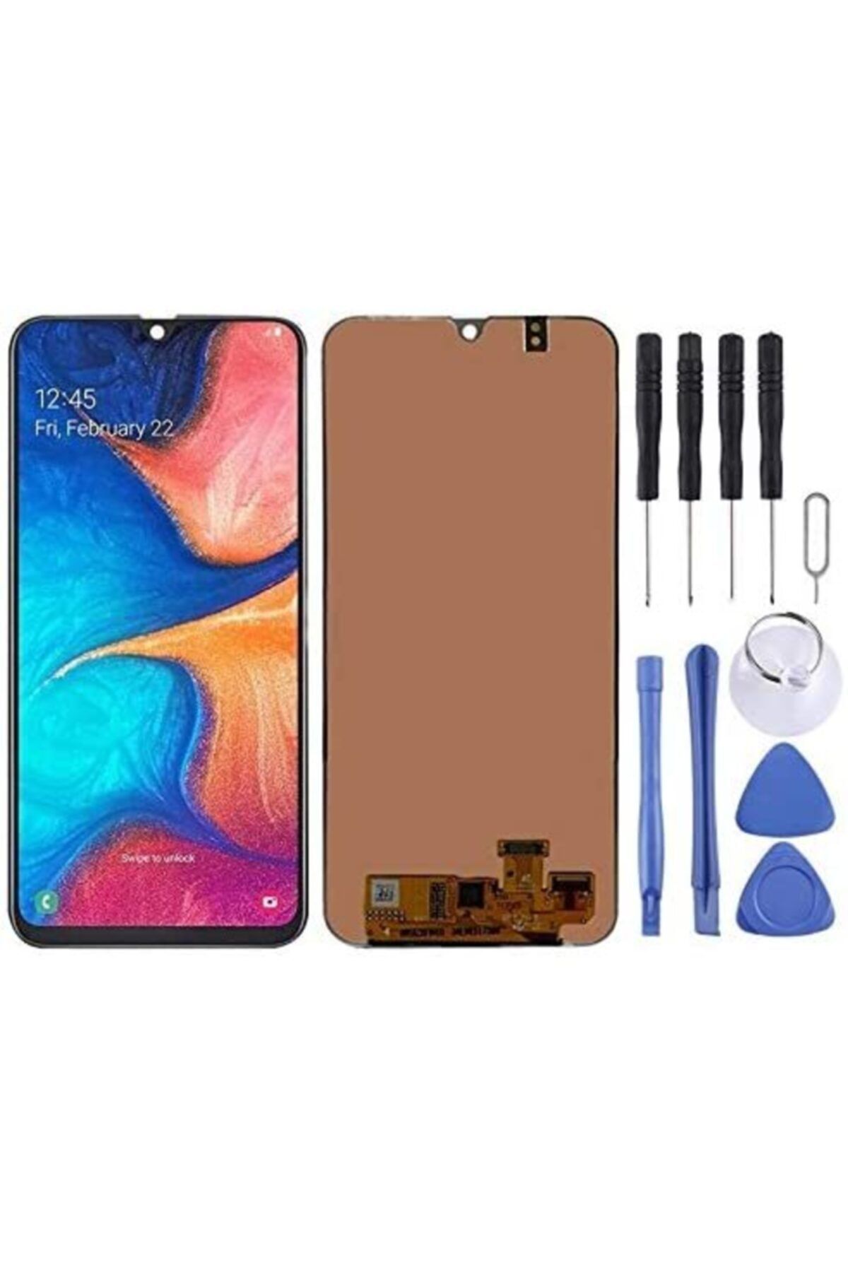 Medyar Samsung Galaxy A20 Uyumlu Sm-a205 Lcd Ekran Dokunmatik