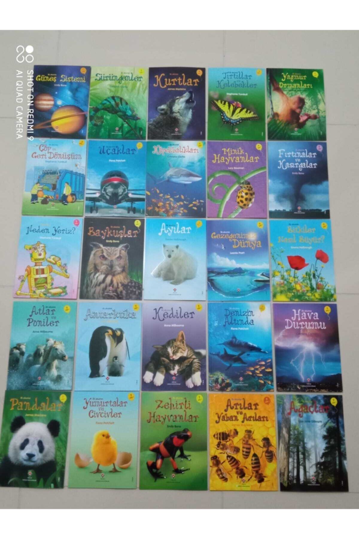 Tübitak Popüler Bilim Ilk Okuma Kitapları 25 Kitap Set (7+ Yaş)