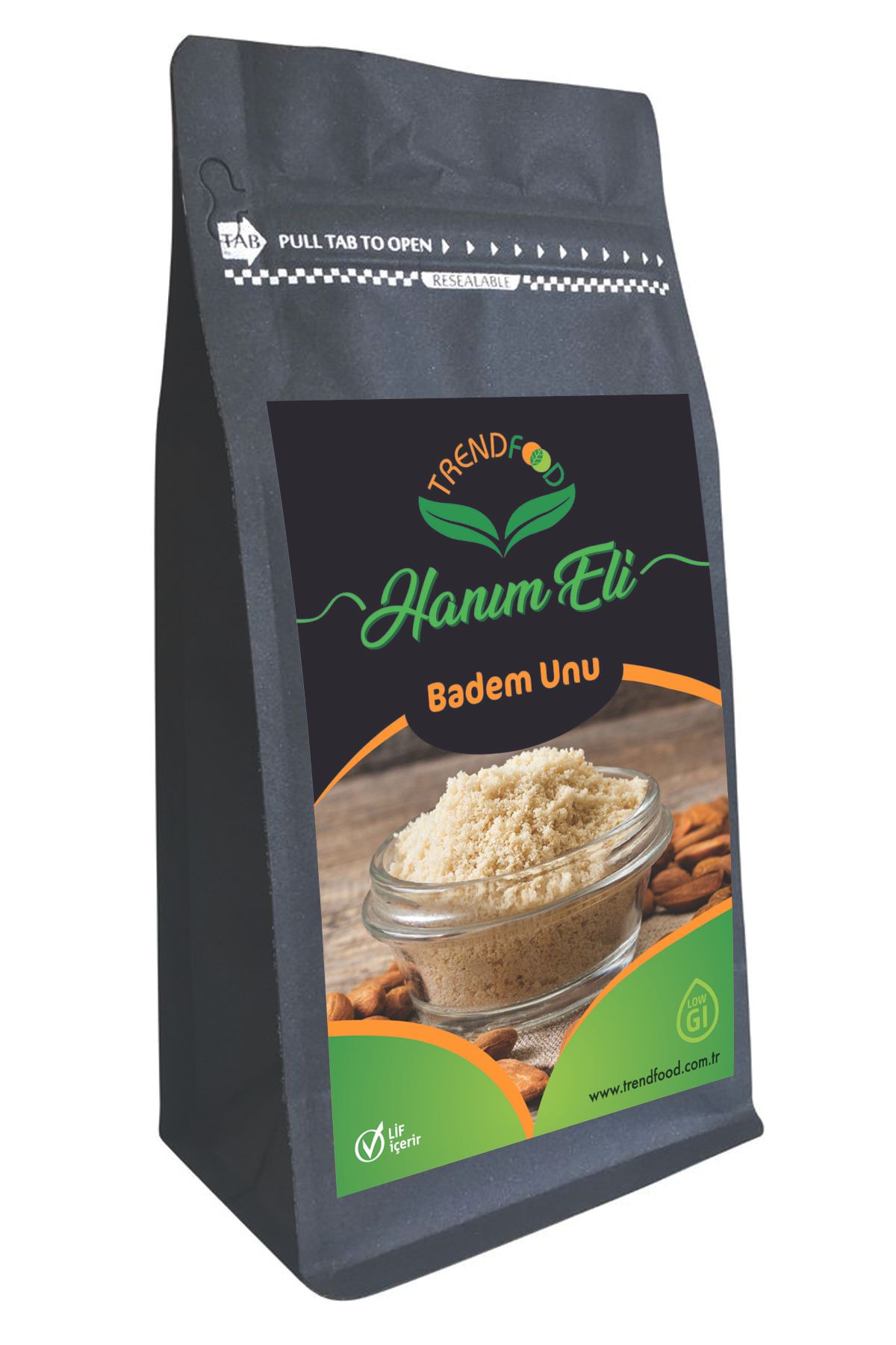 TREND FOOD (1 KG) Öğütülmüş %100 Beyaz Badem Unu *yerli*doğal*güvenli Gıda