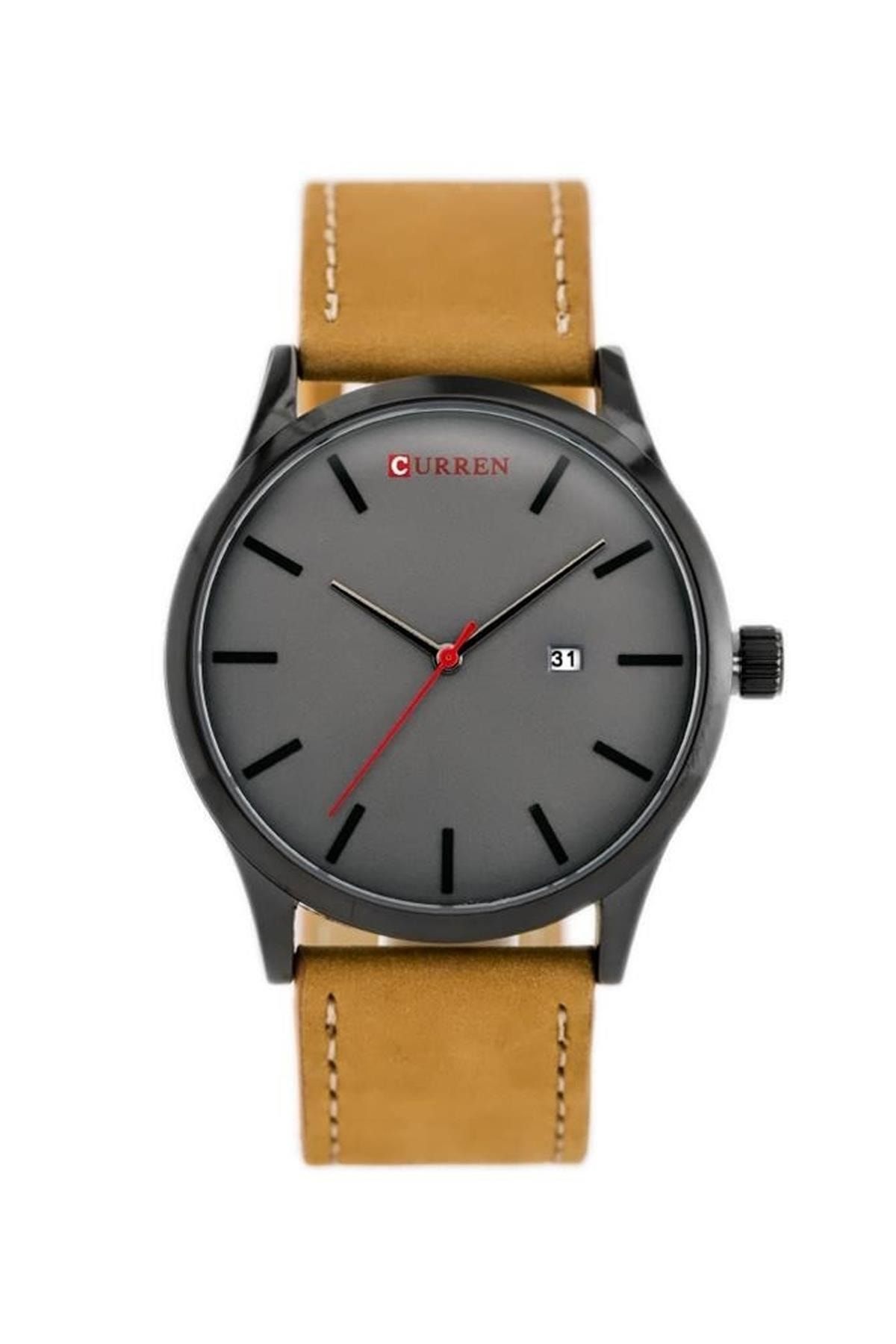 Curren 8214 Calendar Strap Men s Wristwatch Trendyol