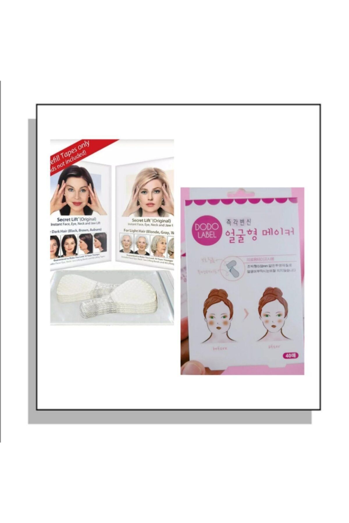 MOR SALKIM HOME Secret Lift 20 Adet -dodo Label 20 Edet 2 Li Set