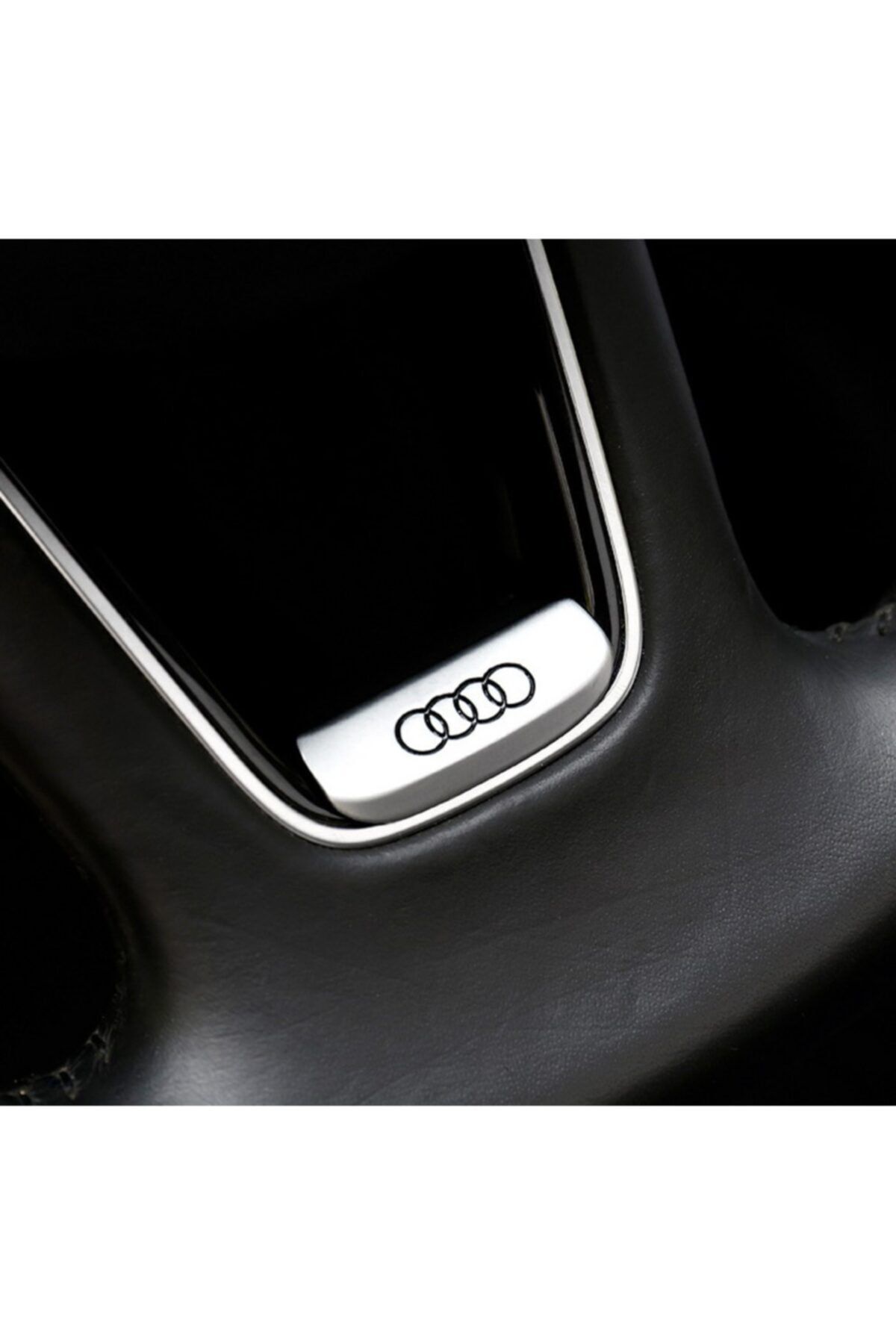Audi A3 (20132015) Audi Logo Direksiyon Etiket Krom Metal 3m 3d Payeti