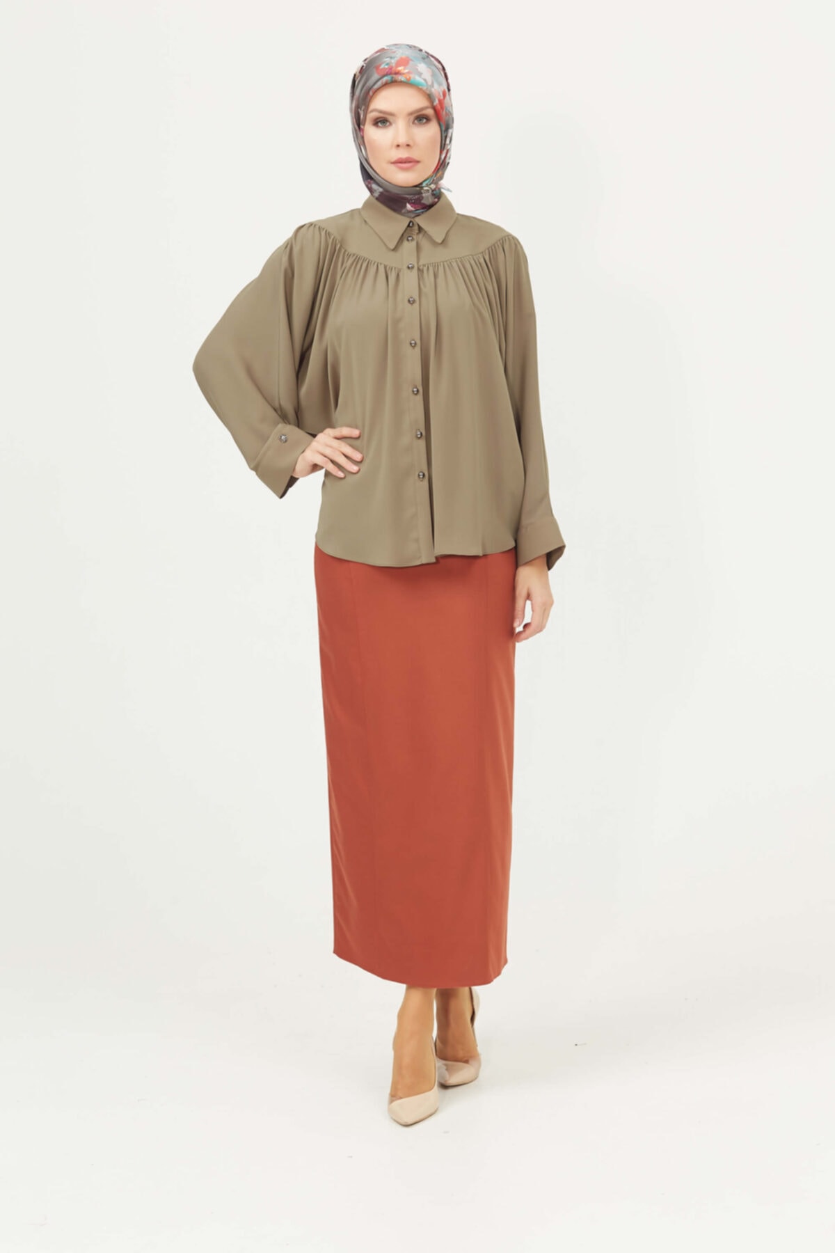 Setrms Metal Aksesuarlı Etek