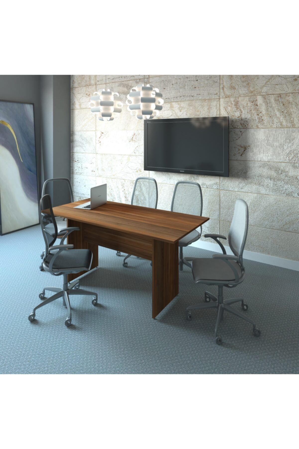 VENA Toplantı Masası 160x73x75 (18MM) Erik
