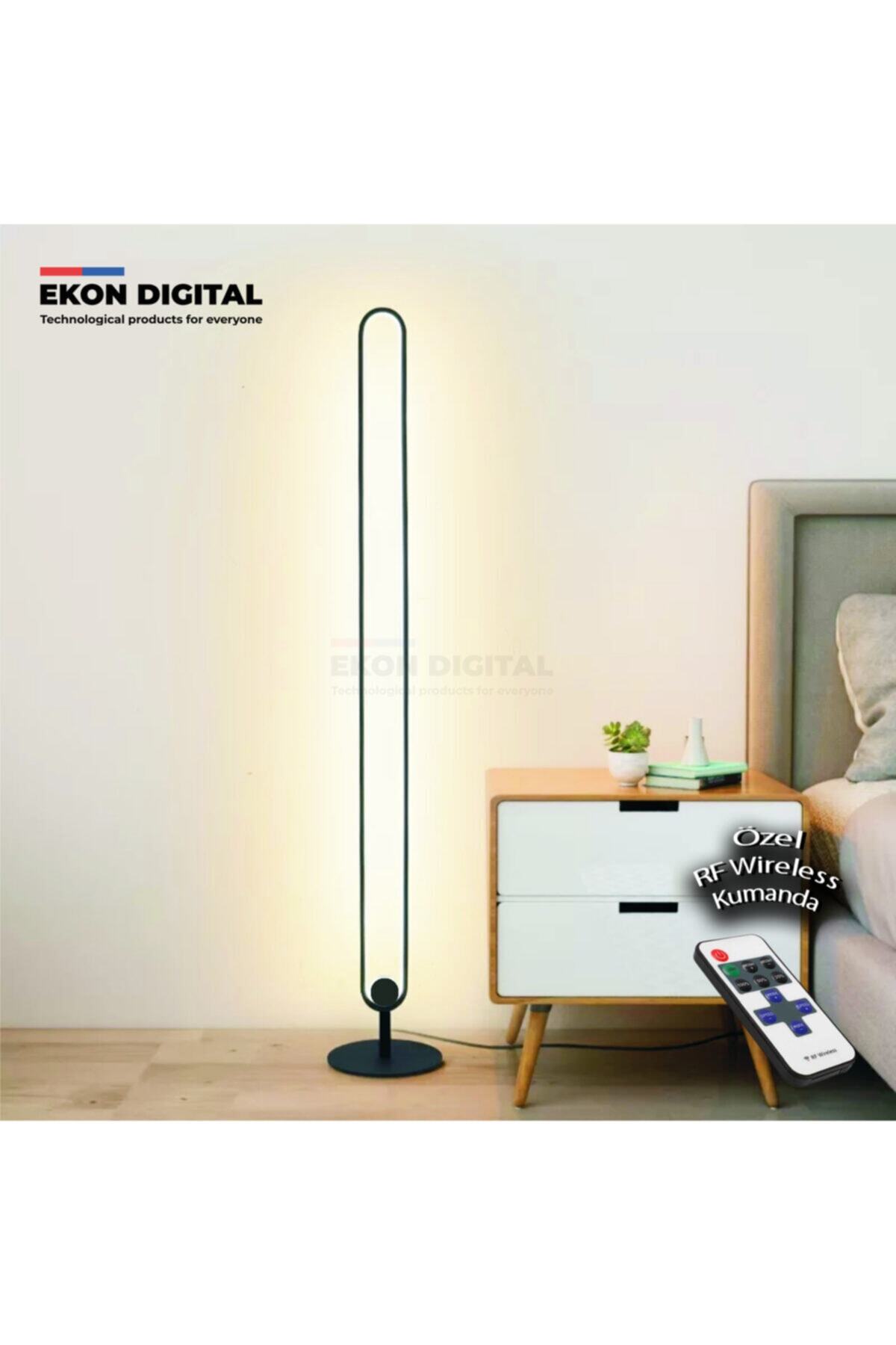 NO NAME Ekon Dekoratif Led Lambader (rf Wireless Kumanda)