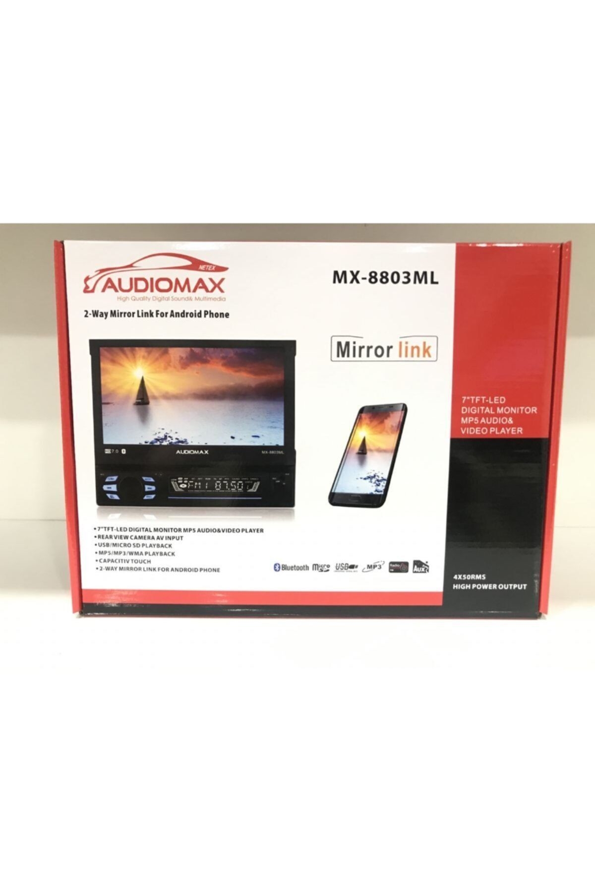 AUDİOMAX Mx-8803 7 Ekranlı Oto Teyp Indash