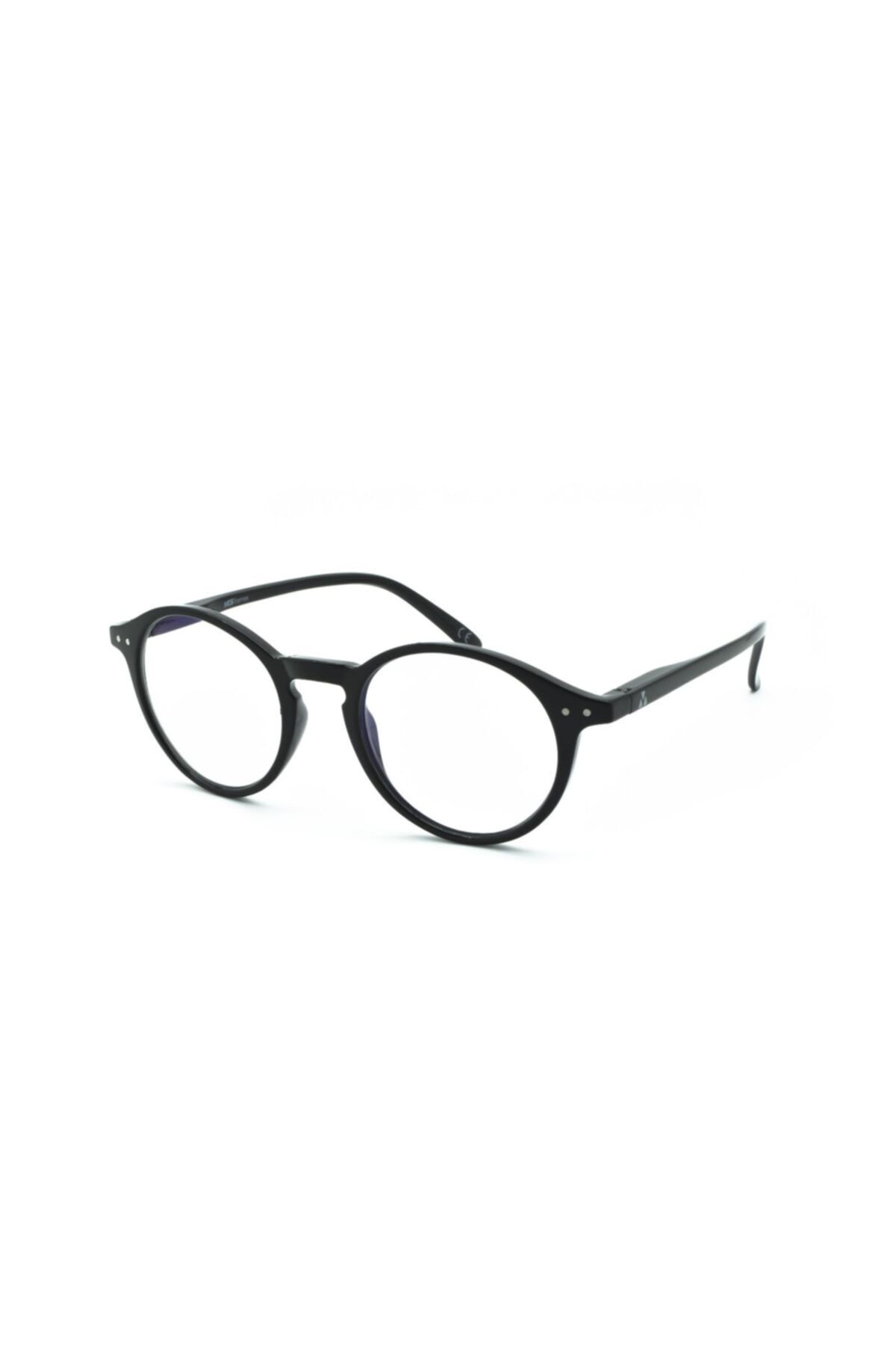 Mess Frames ORİJİNAL MAVİ IŞIK FİLTRELİ EKRAN GÖZLÜĞÜ UNCLEBOB-OPT C8 50-21-140 ( PARLAK SİYAH )