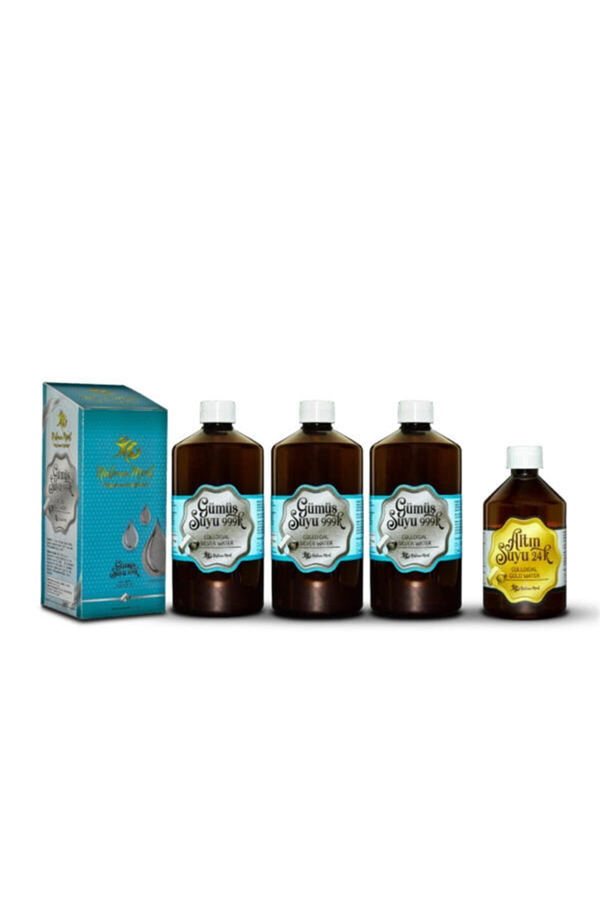 naturament Kolloidal 100 Ppm 3 1000 cc Gümüş Suyu 500 cc Altın Suyu