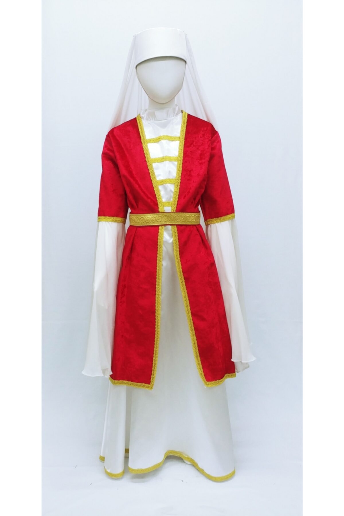 Güneşli Kostüm Kafkas Yöresel Kız Kostümü