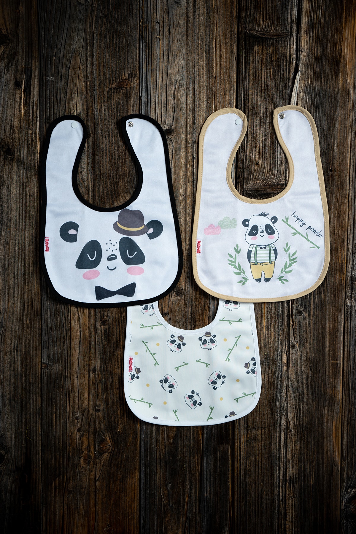 ikon bebek 3'lü Set Sevimli Önlük Takımı