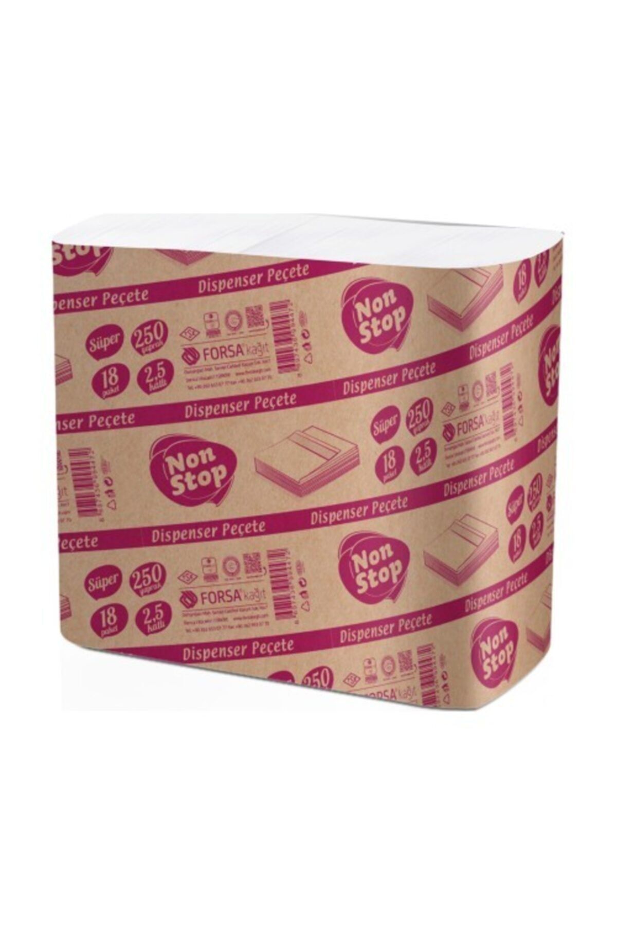 Forsa Non Stop Dispenser Peçete 18 Paketli Koli