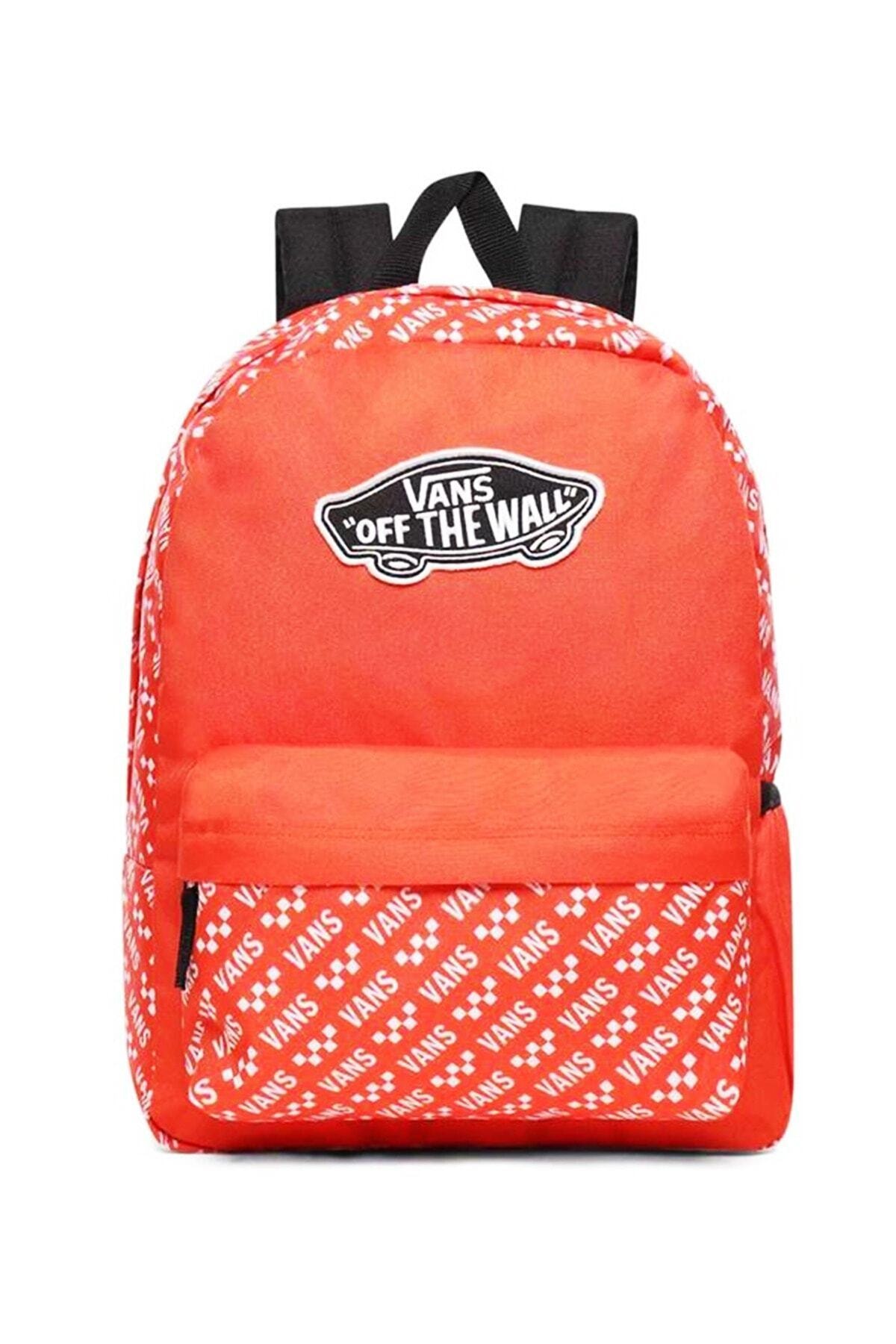 Vans STREET SPORT REALM BACKPA Kırmızı Kadın Sırt Çantası 100575388